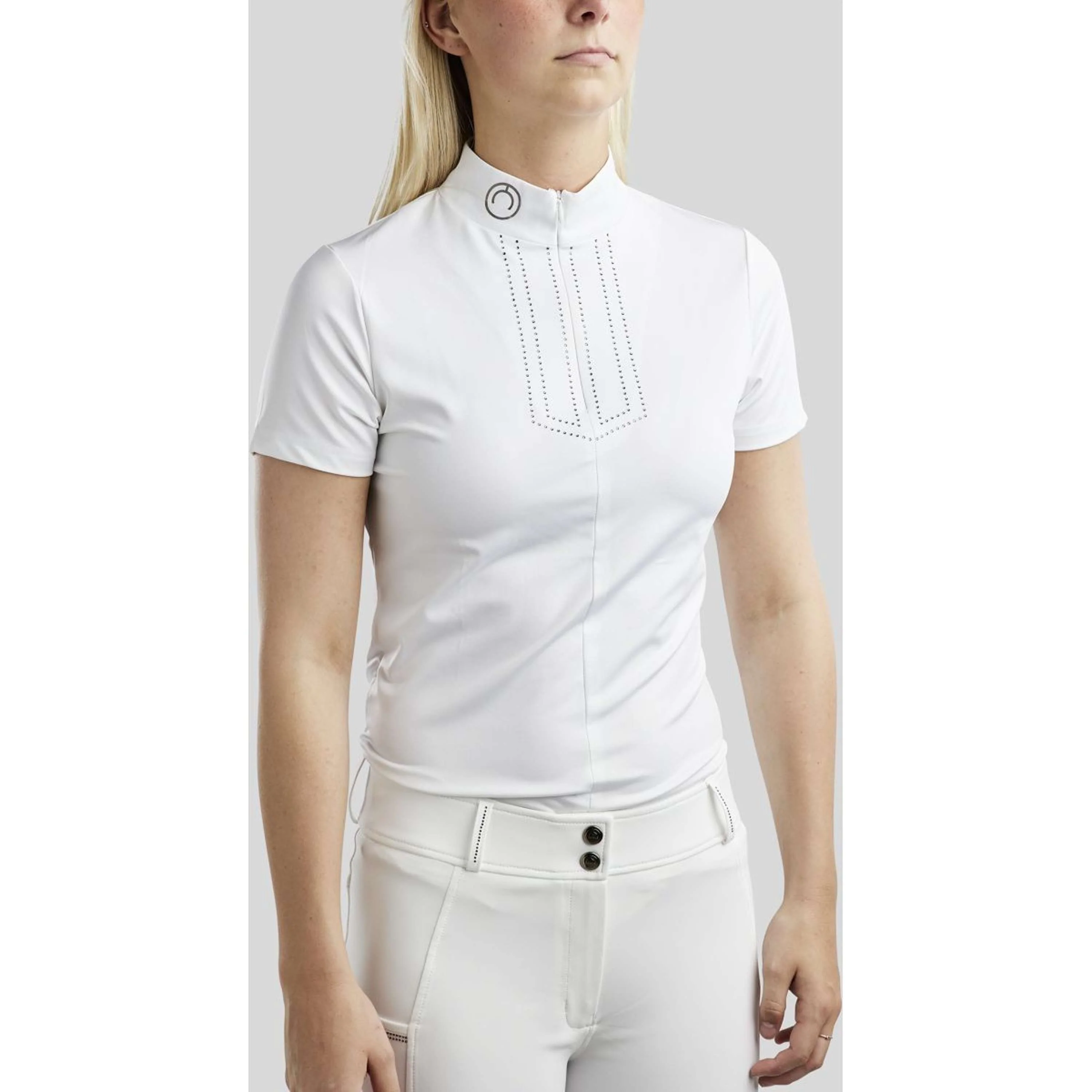Montar T-shirt de Concours MoViolet II Blanc