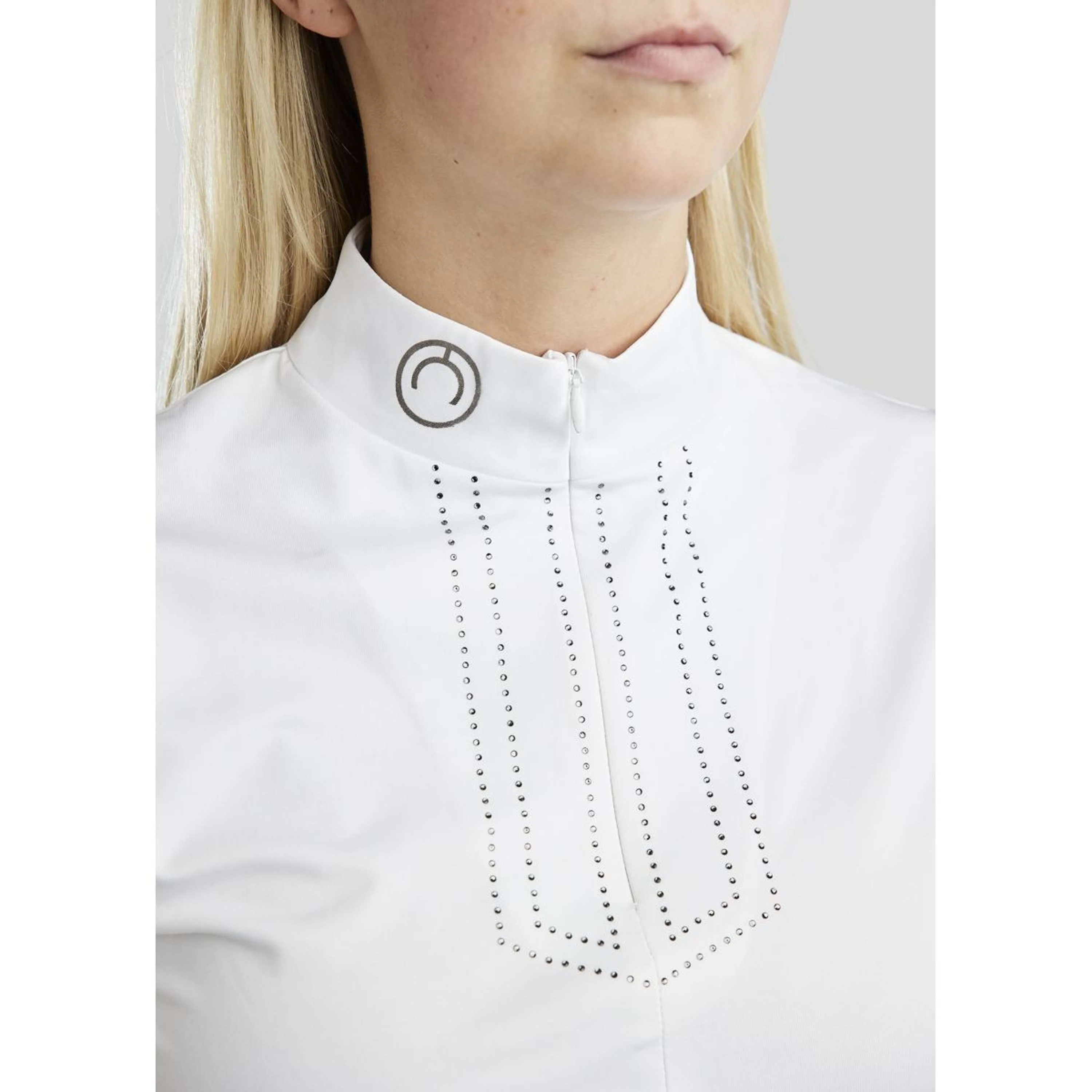 Montar T-shirt de Concours MoViolet II Blanc - Image 3