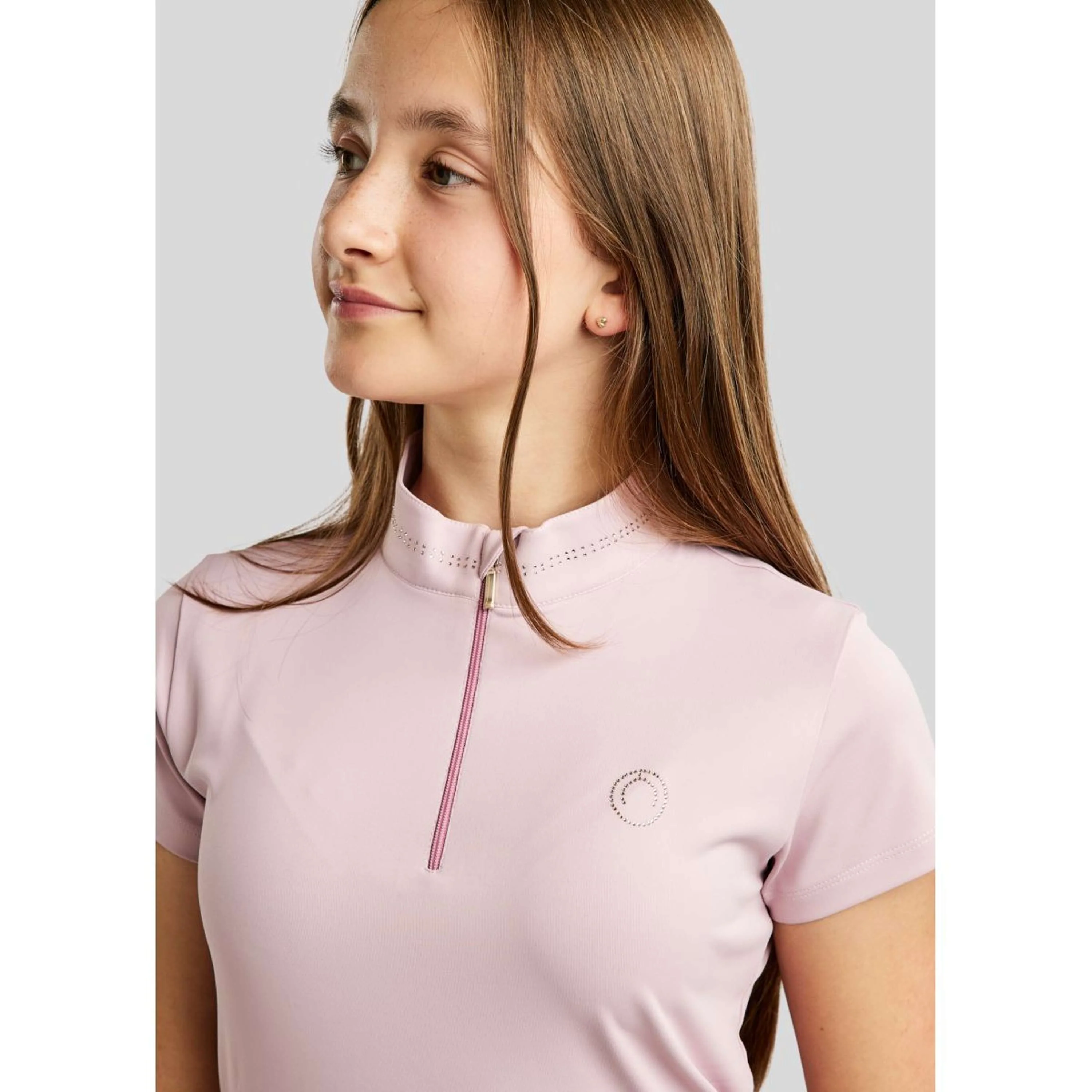 Montar T-Shirt MoBlair Champagne Crystals Candy Pink - Image 2