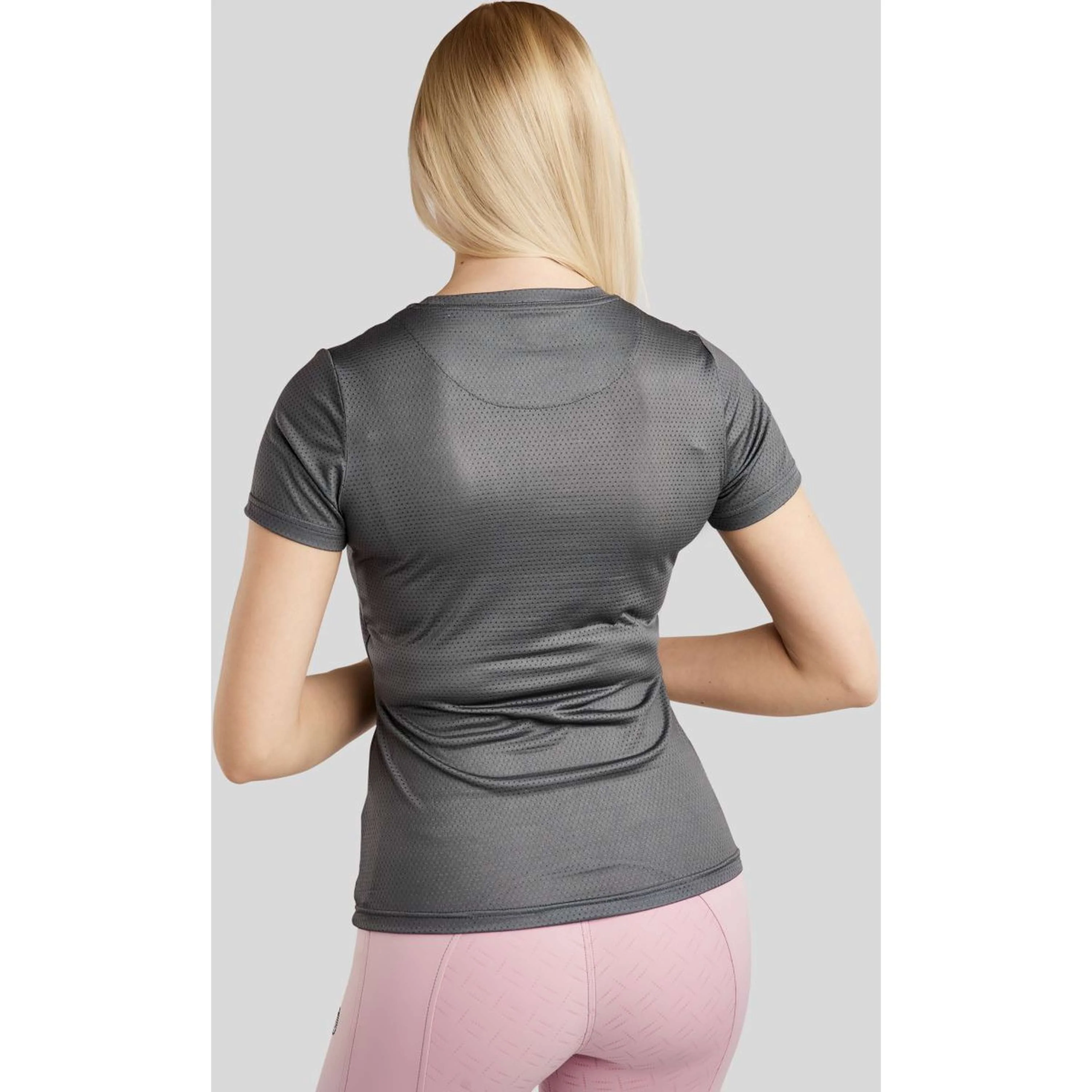 Montar T-Shirt MoGrace Mesh Tee Gris - Image 2
