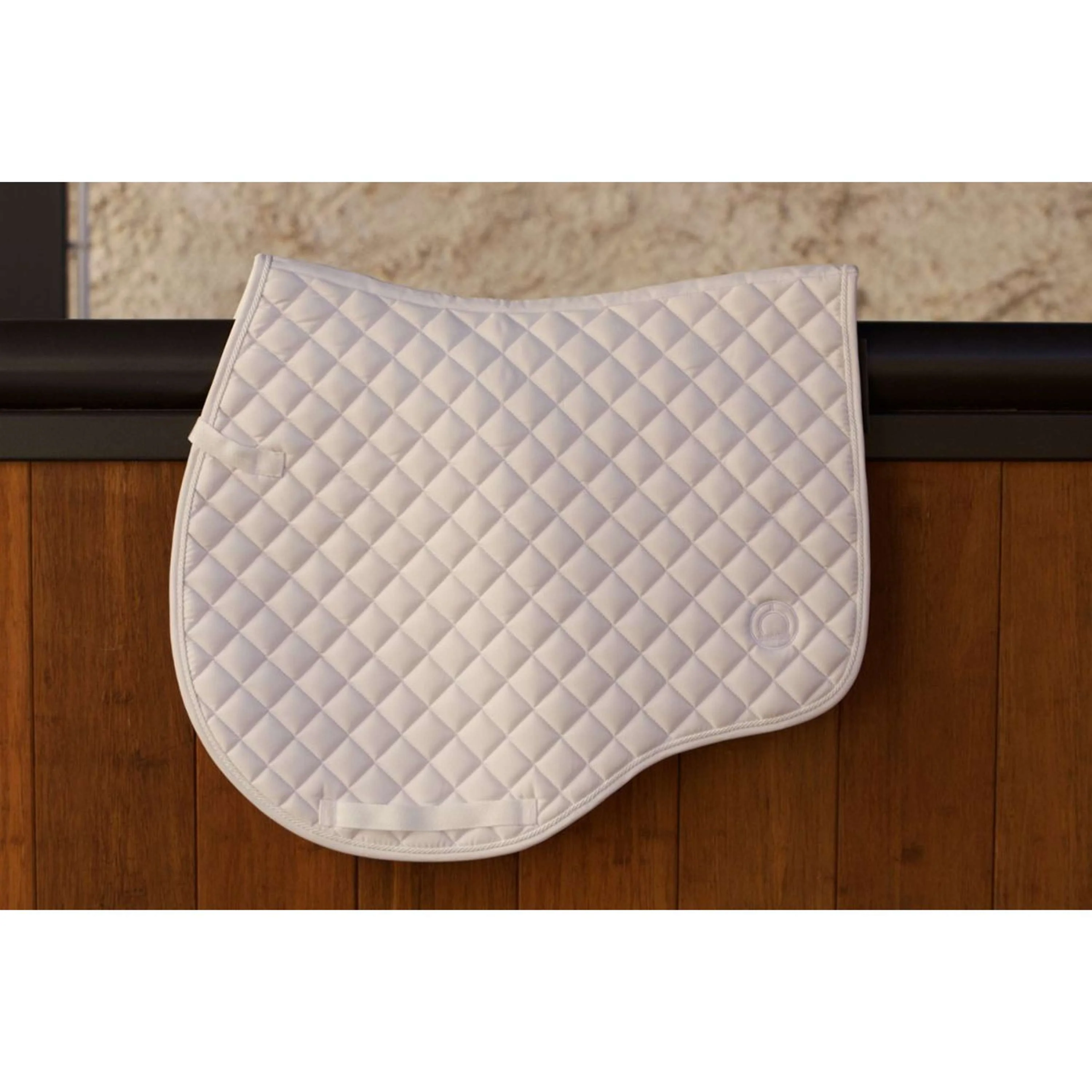 Montar Tapis de Selle Fair de Saut Blanc - Image 2