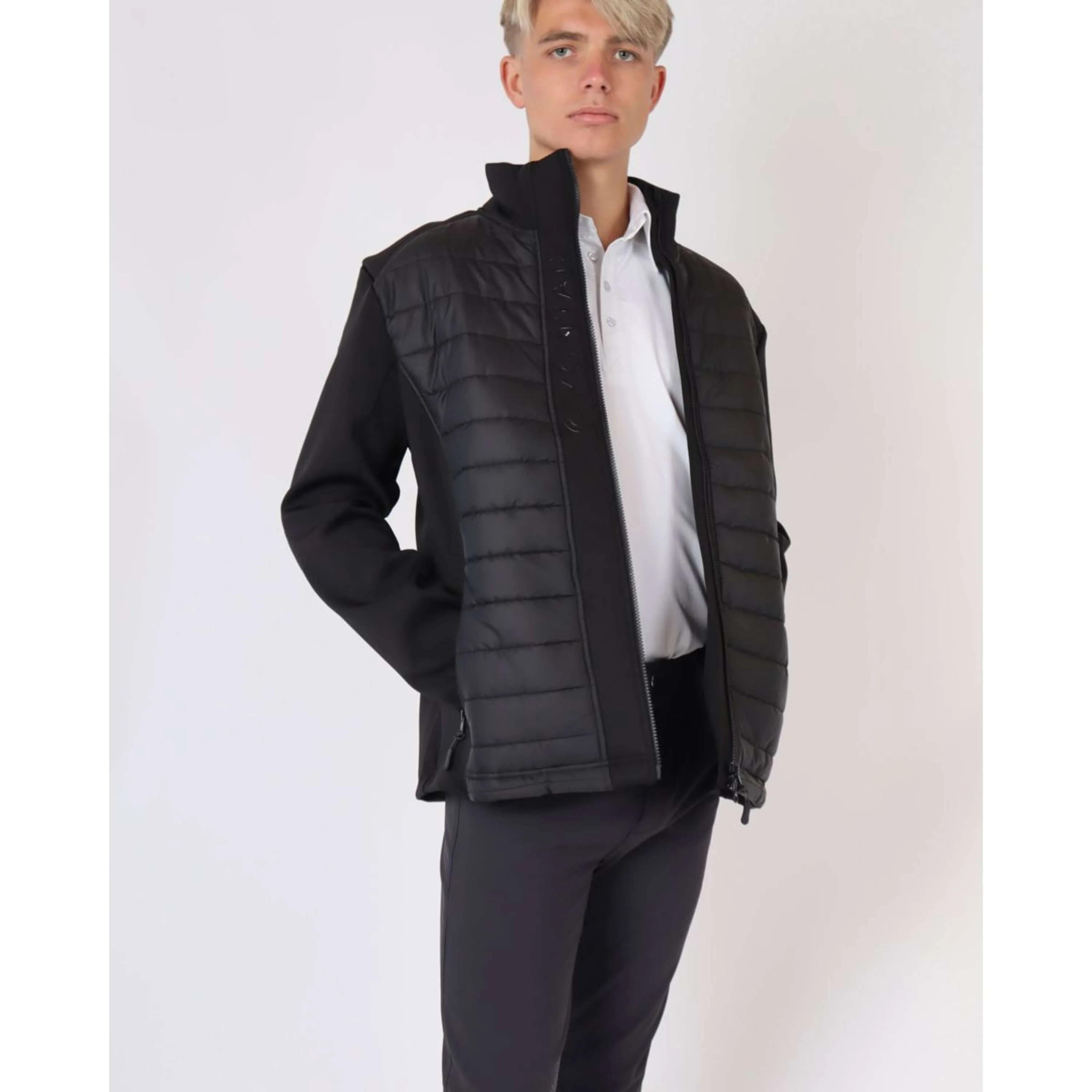 Montar Veste Emanuel Quilt Unisex Noir - Image 3