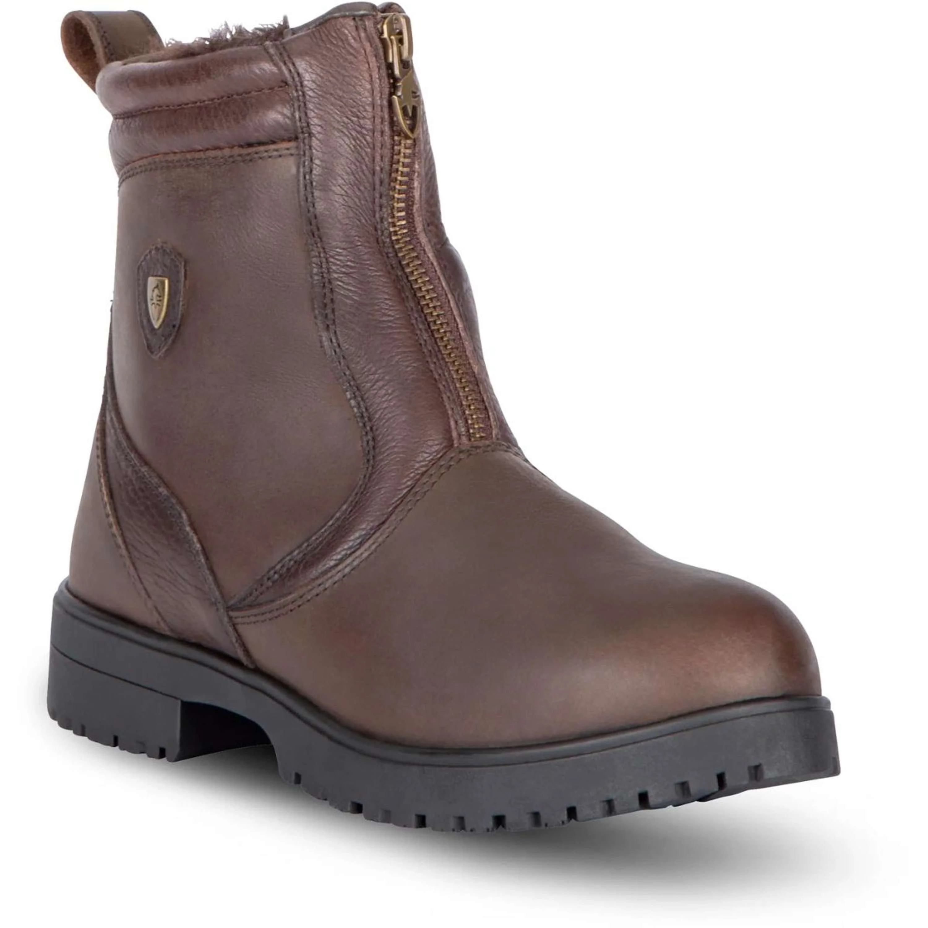Moretta by Shires Jodhpurs Atri Zip Marron