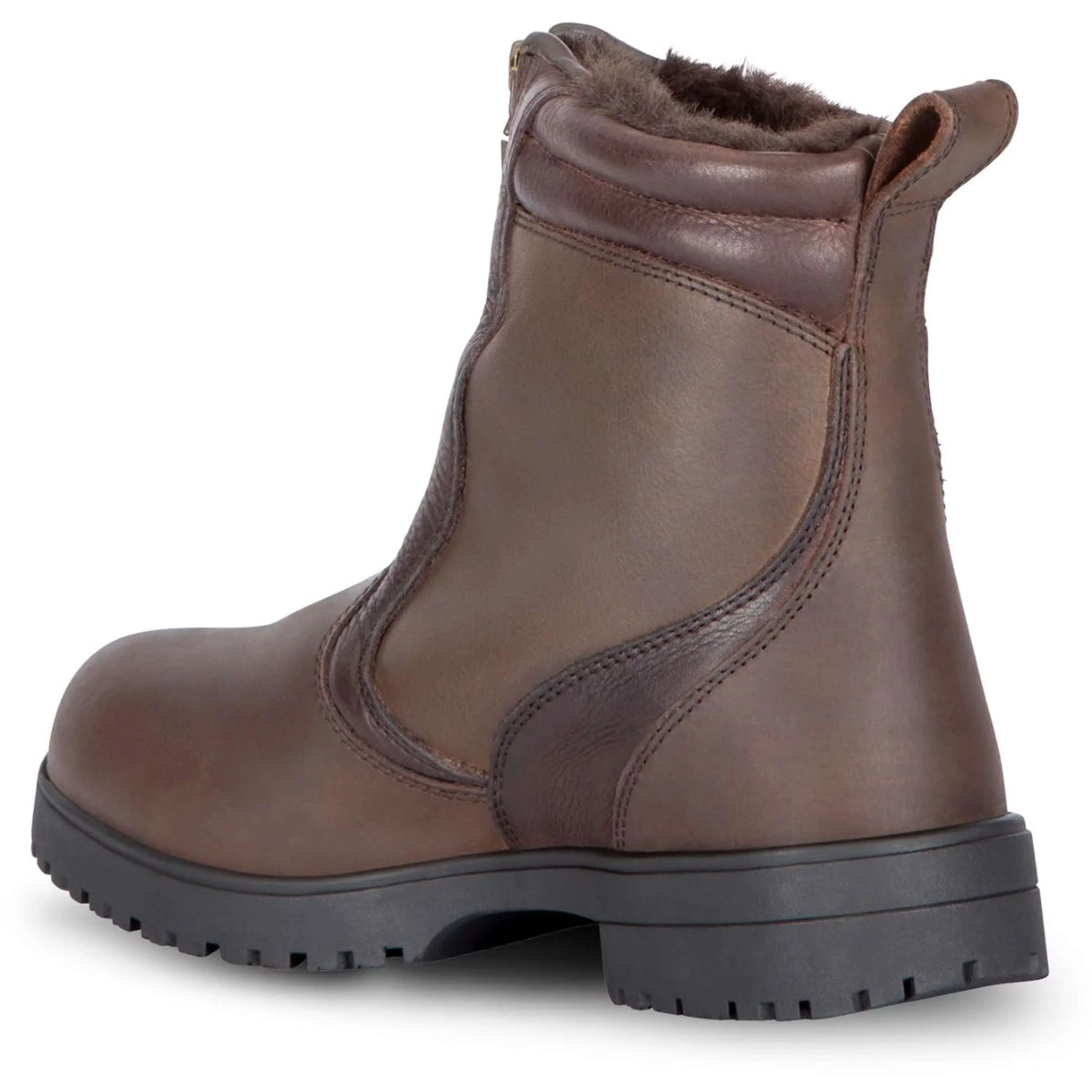 Moretta by Shires Jodhpurs Atri Zip Marron - Image 4