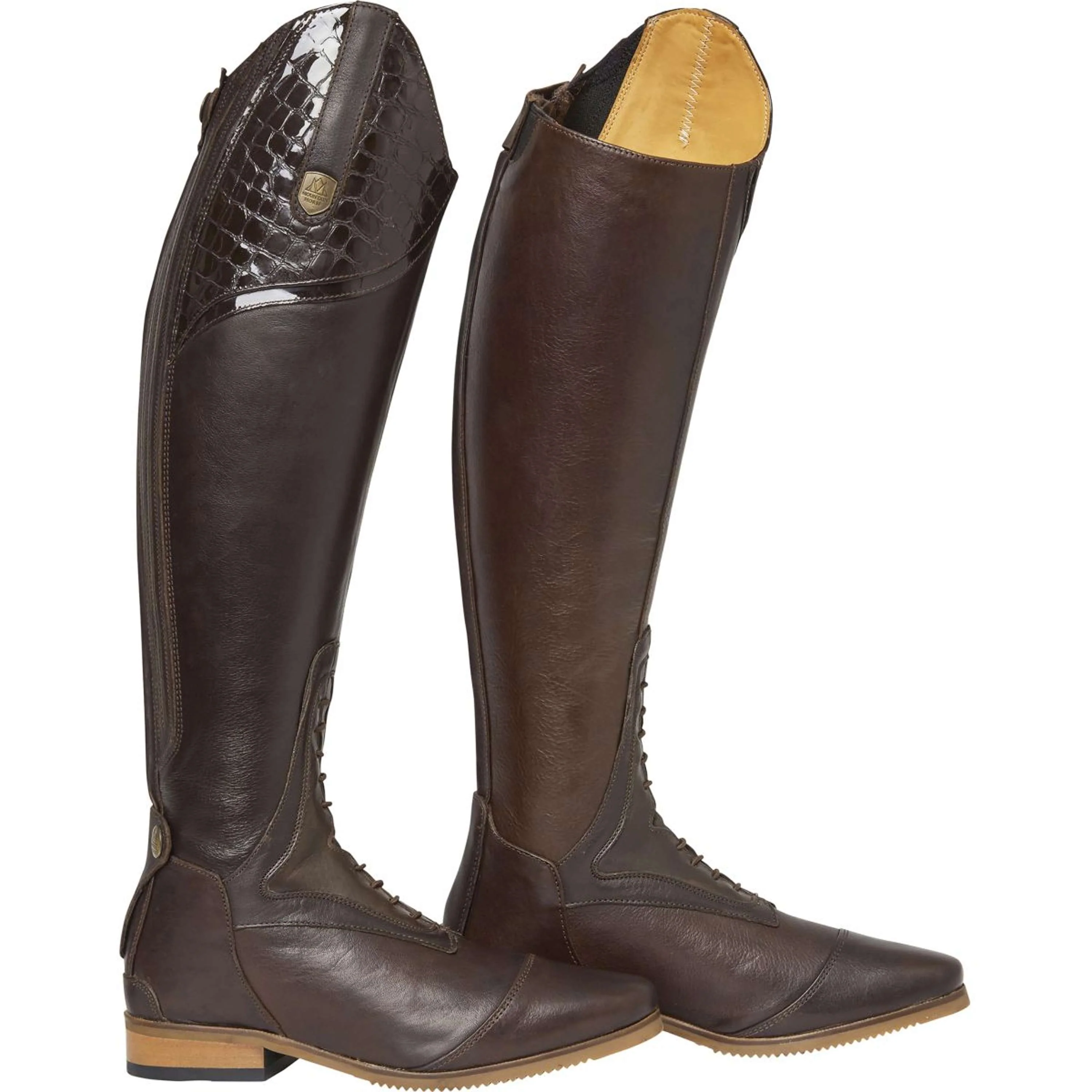 Mountain Horse Bottes d'Équitation Sovereign LUX Regular Marron foncé