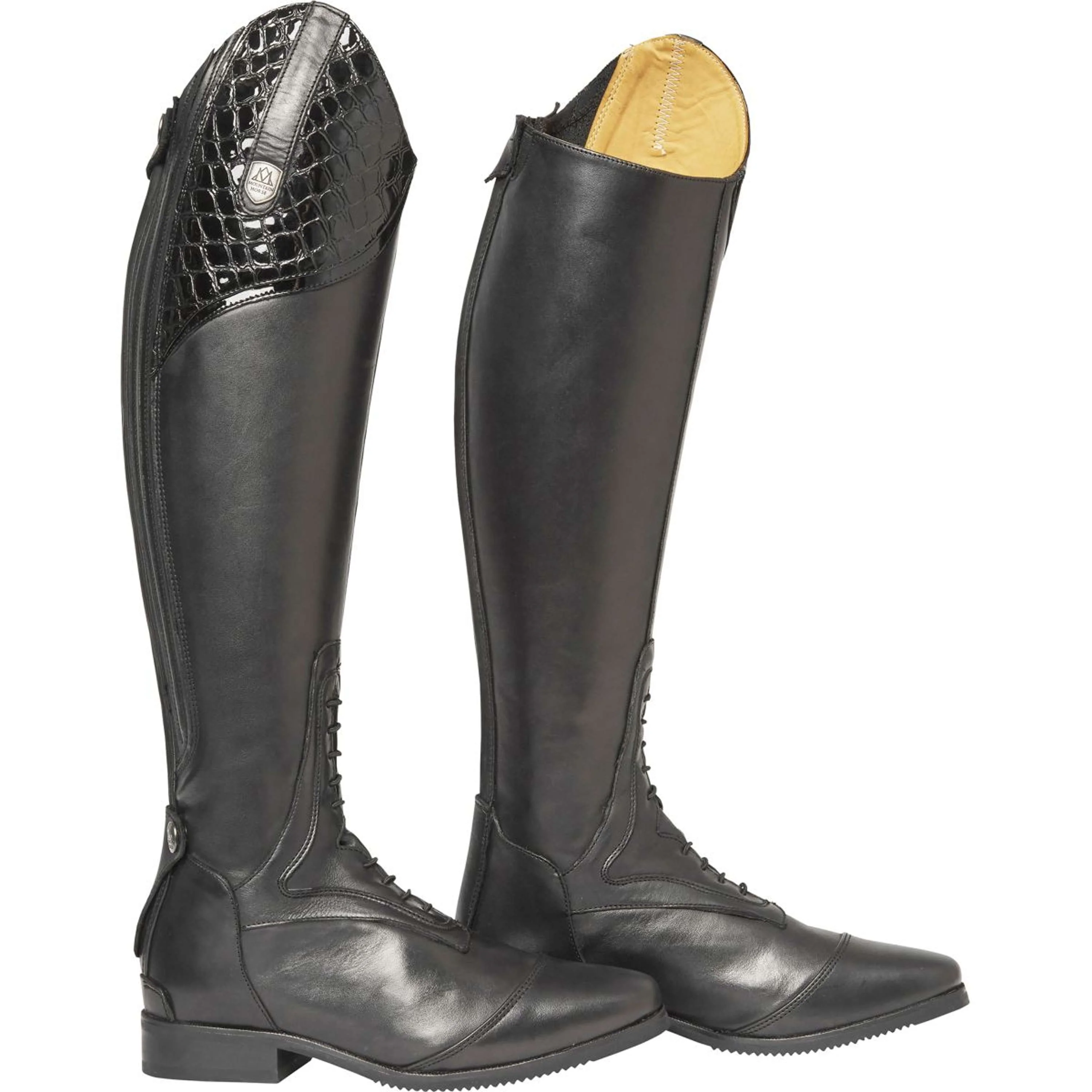 Mountain Horse Bottes d'Équitation Sovereign LUX Regular Noir