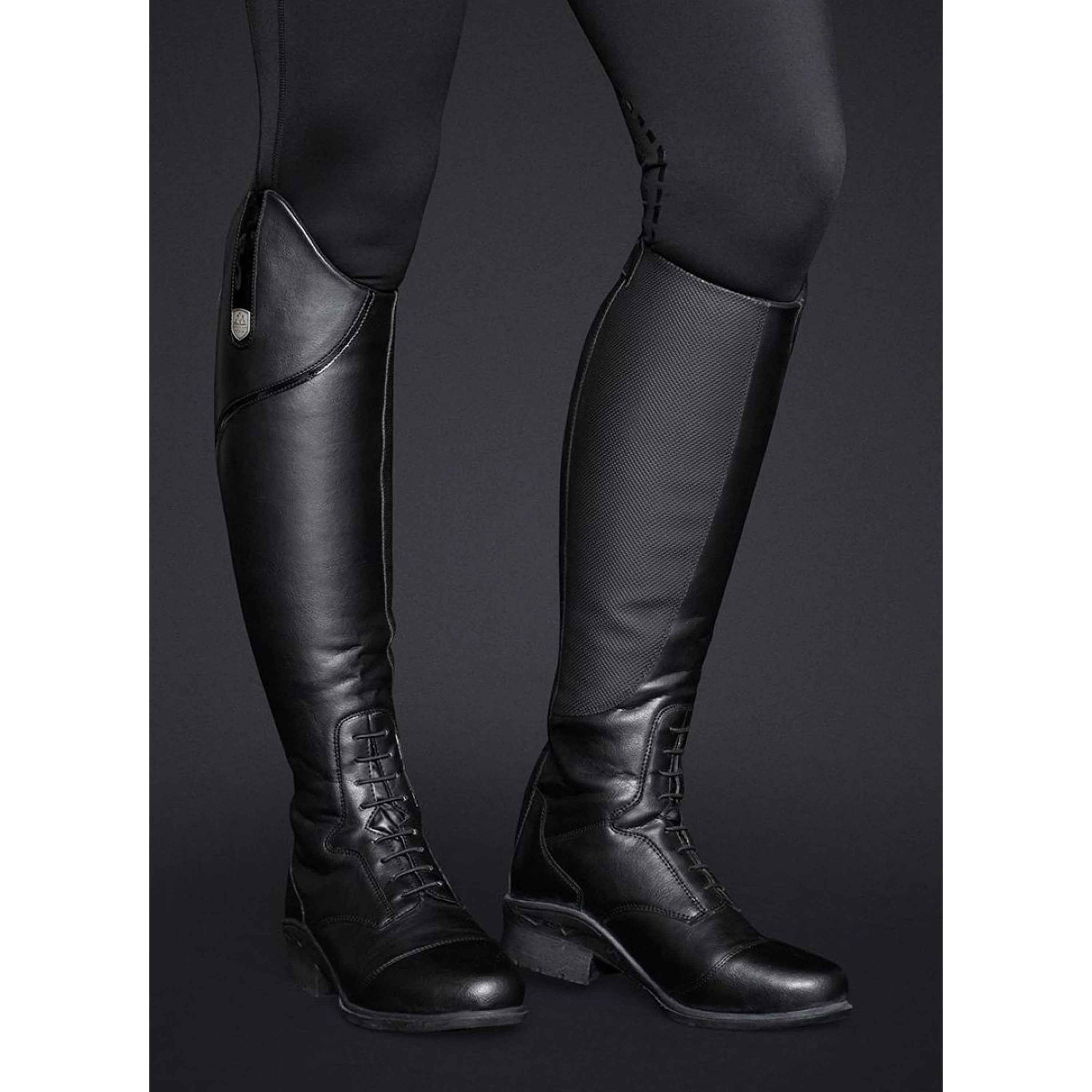 Mountain Horse Bottes d'Équitation Veganza Noir - Image 2