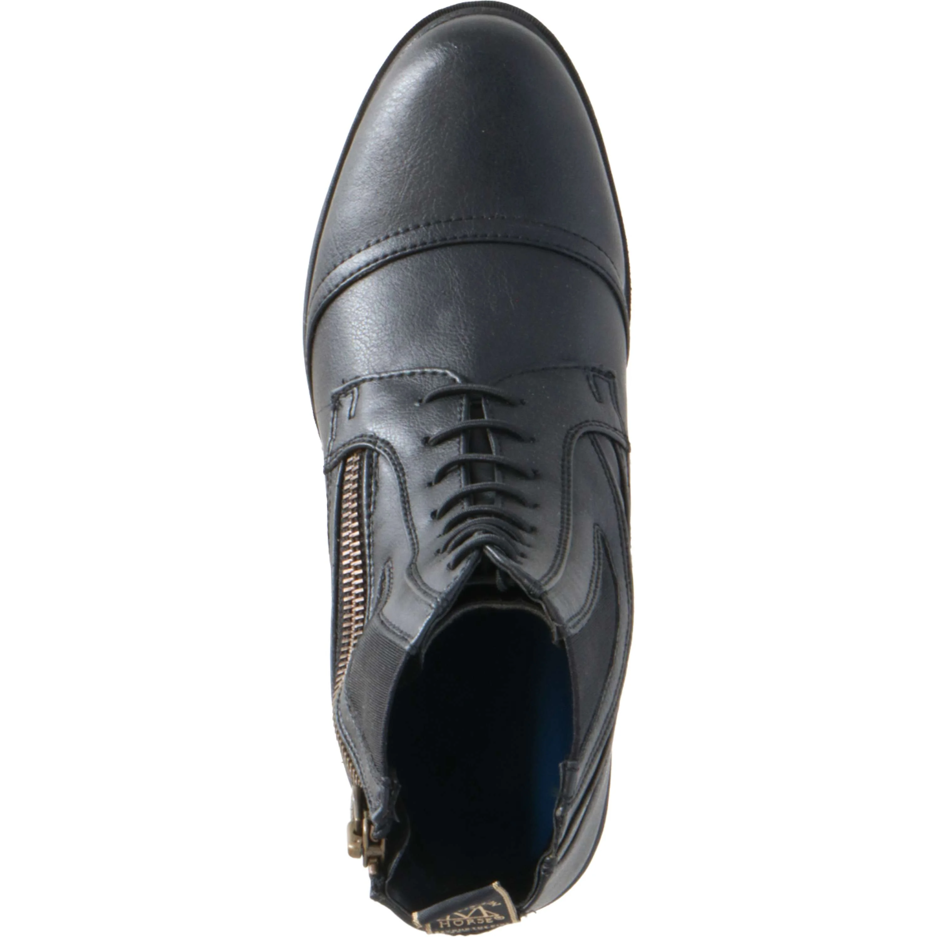 Mountain Horse Jodhpurs Veganza Side Zip Paddock Noir - Image 9