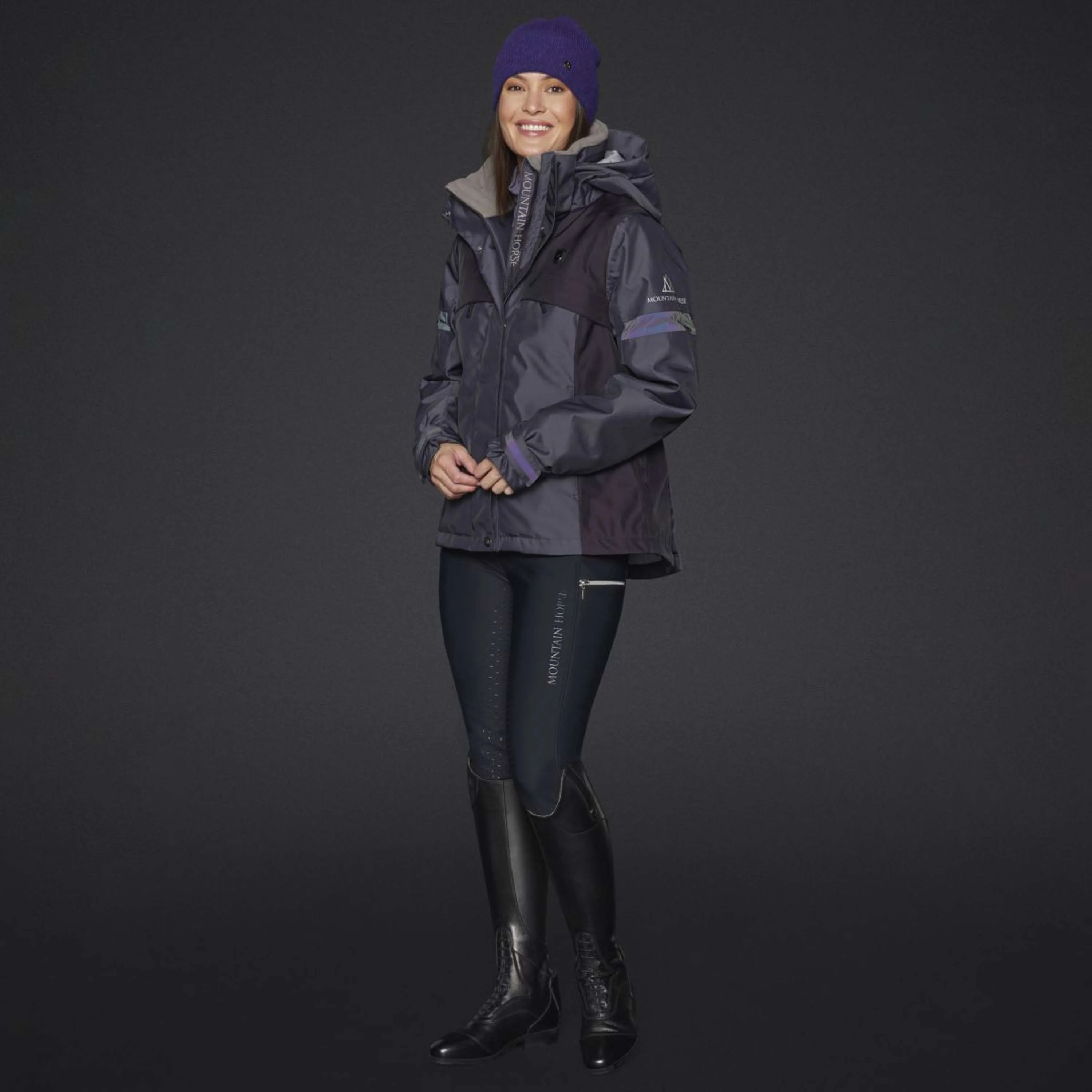 Mountain Horse Veste Royal Grace Violet foncé - Image 2