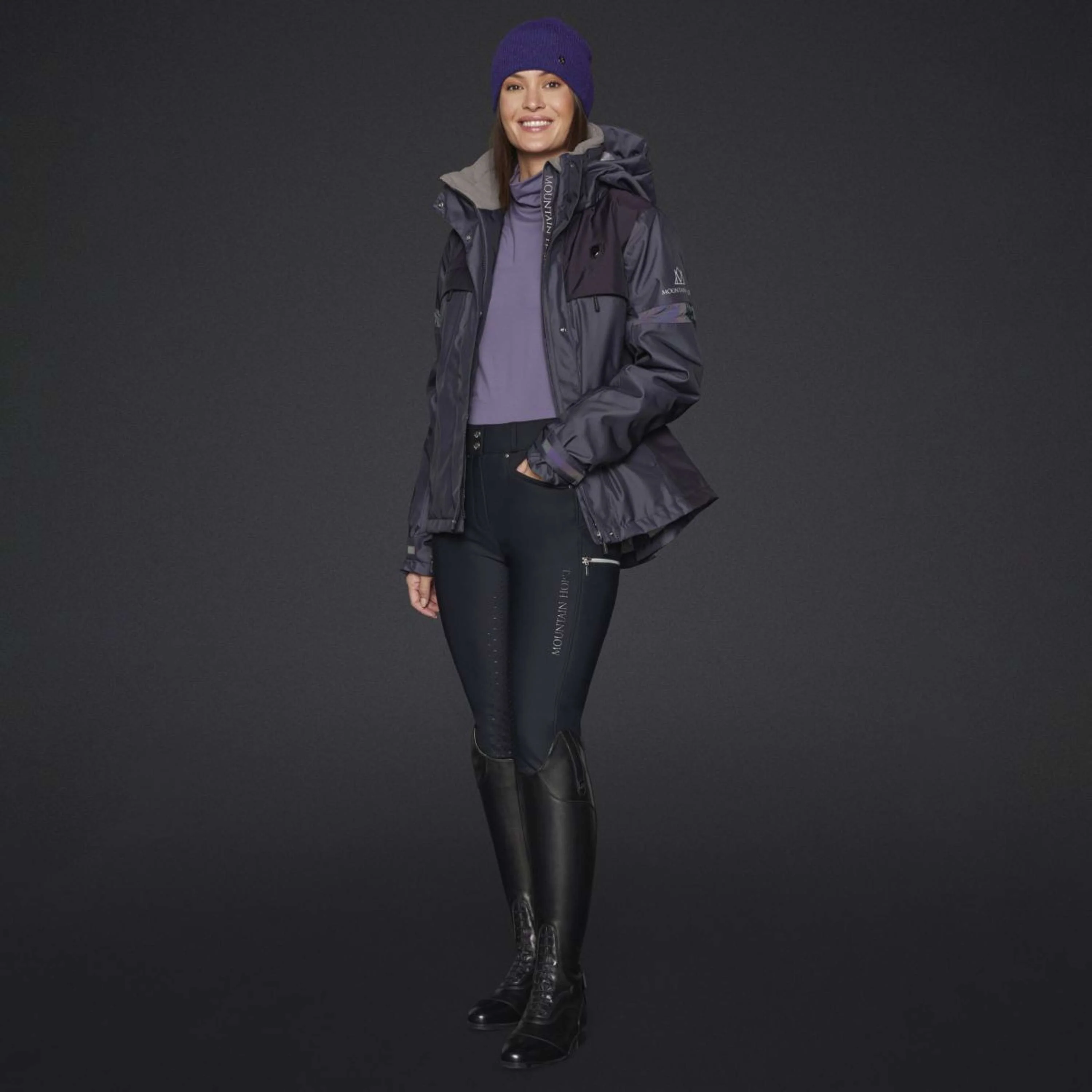 Mountain Horse Veste Royal Grace Violet foncé - Image 4