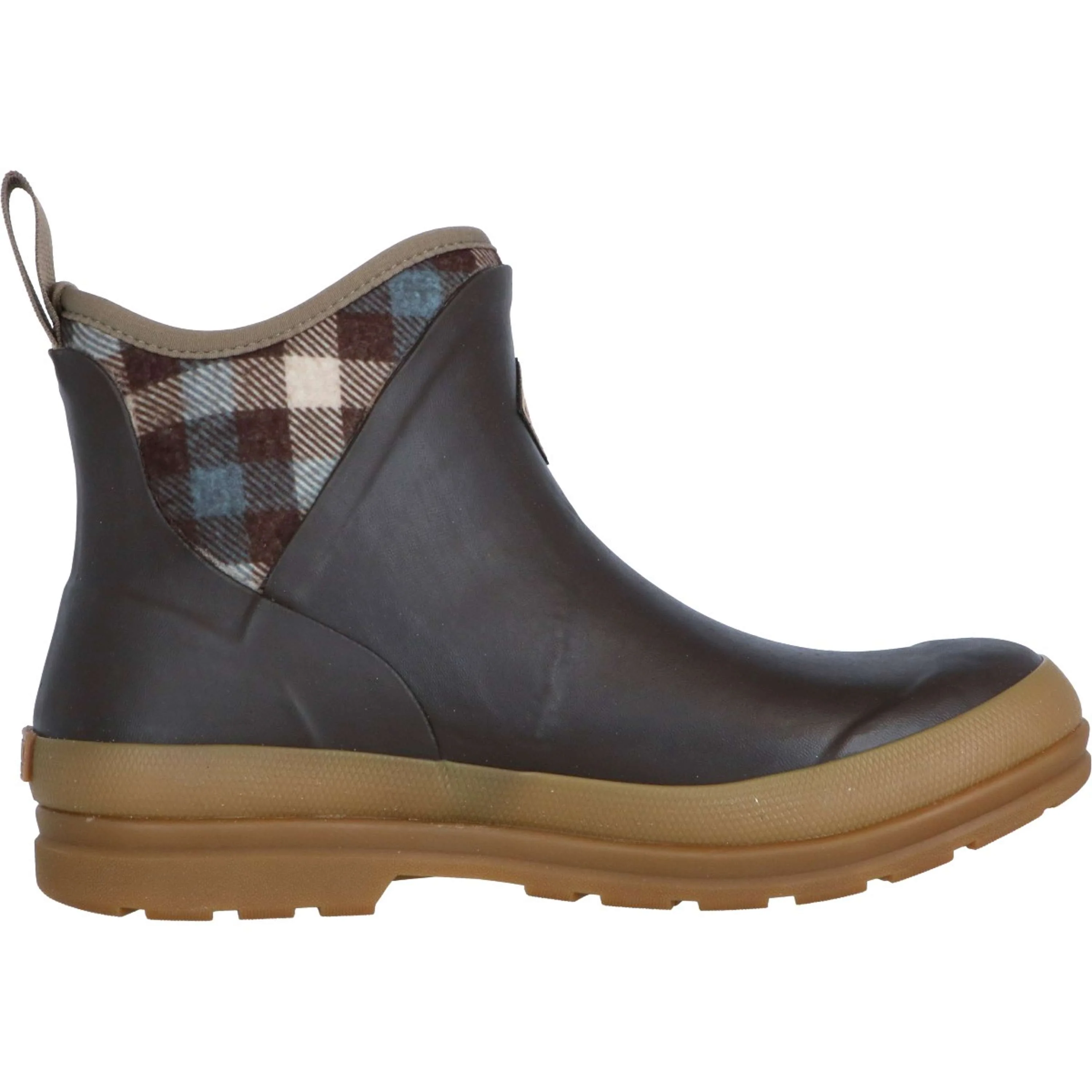 Muck Boot Originals Pull On Ankle Marron/Plaid - Image 6