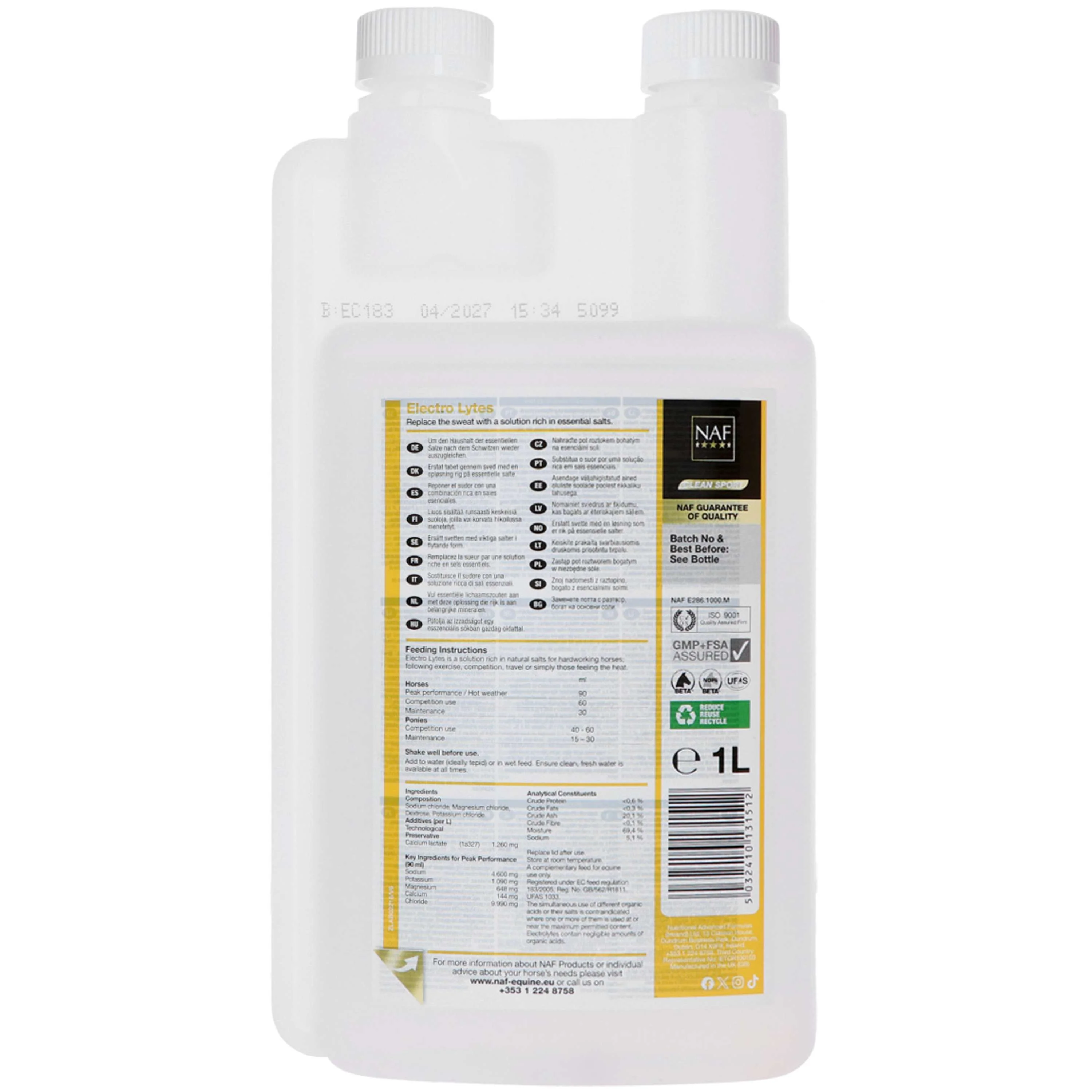 NAF Electrolytes Liquide - Image 4