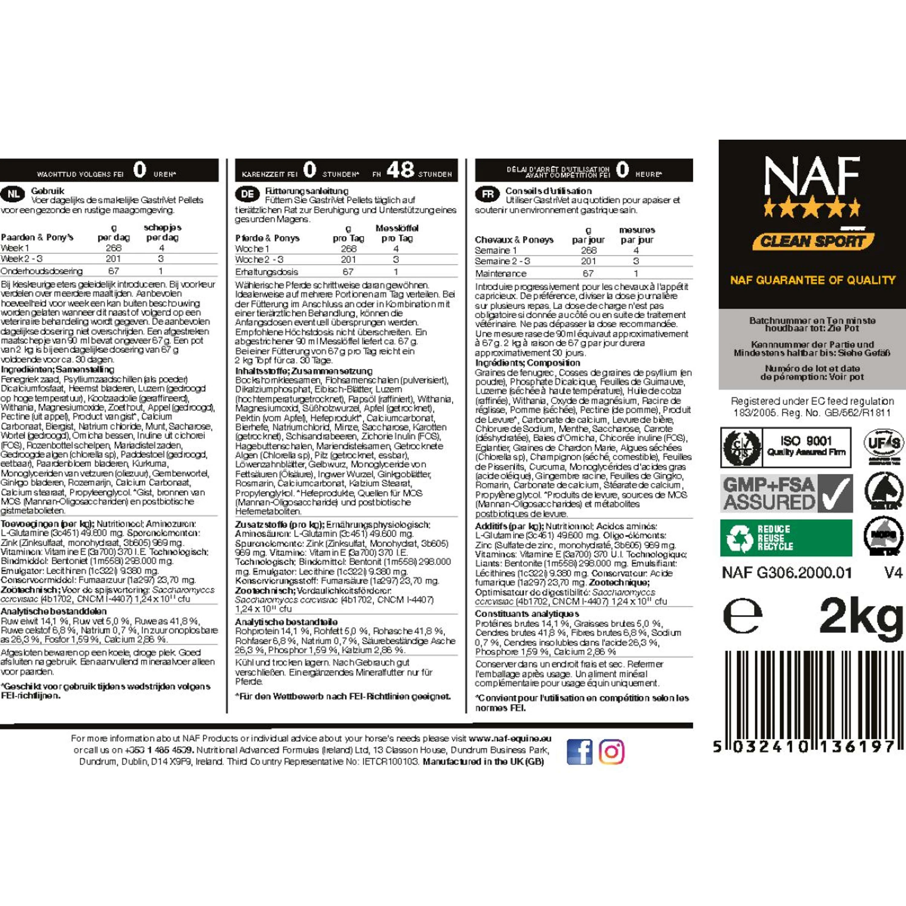 NAF GastriVet Pellets - Image 2