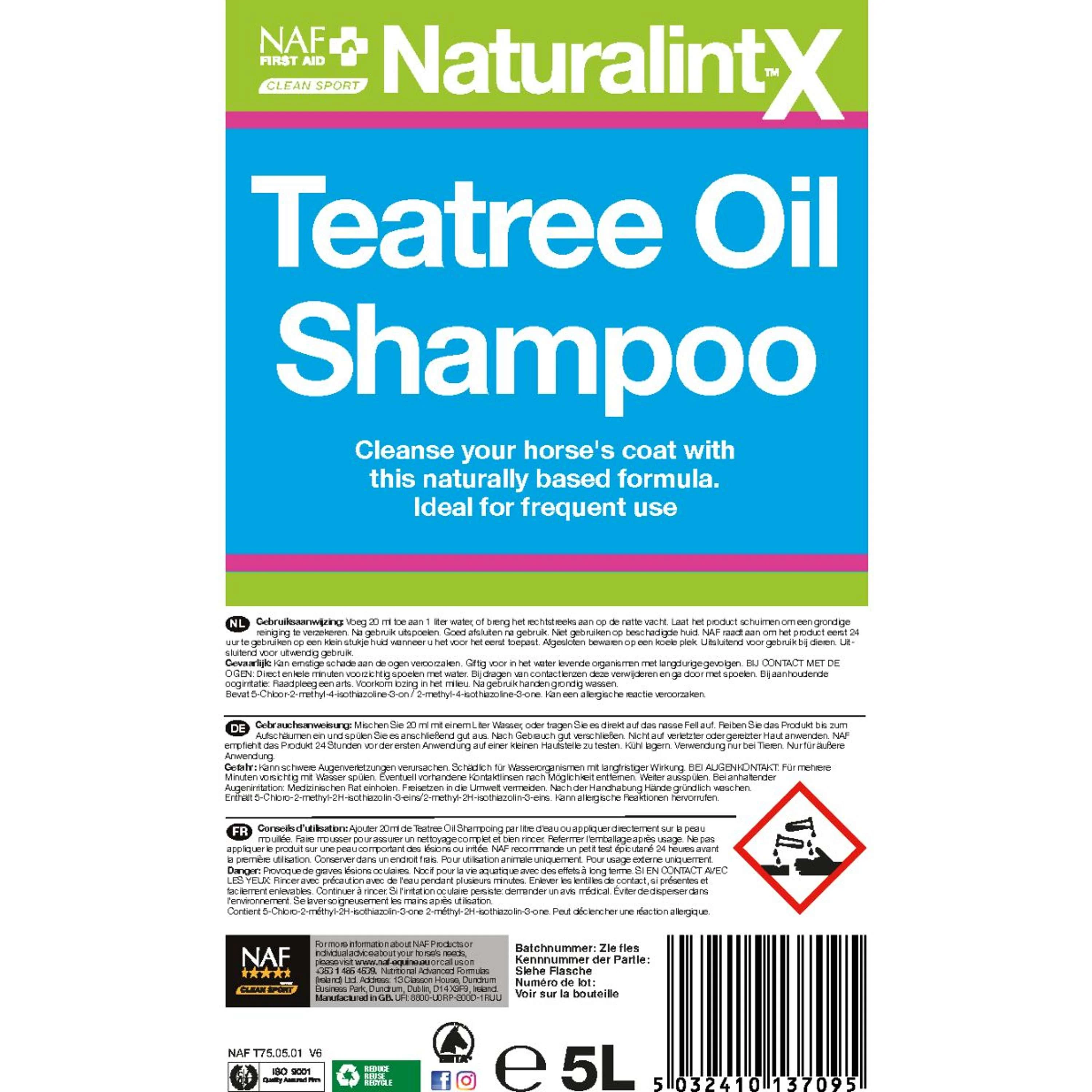 NAF Naturalintx Teatree Oil Shampooing - Image 2