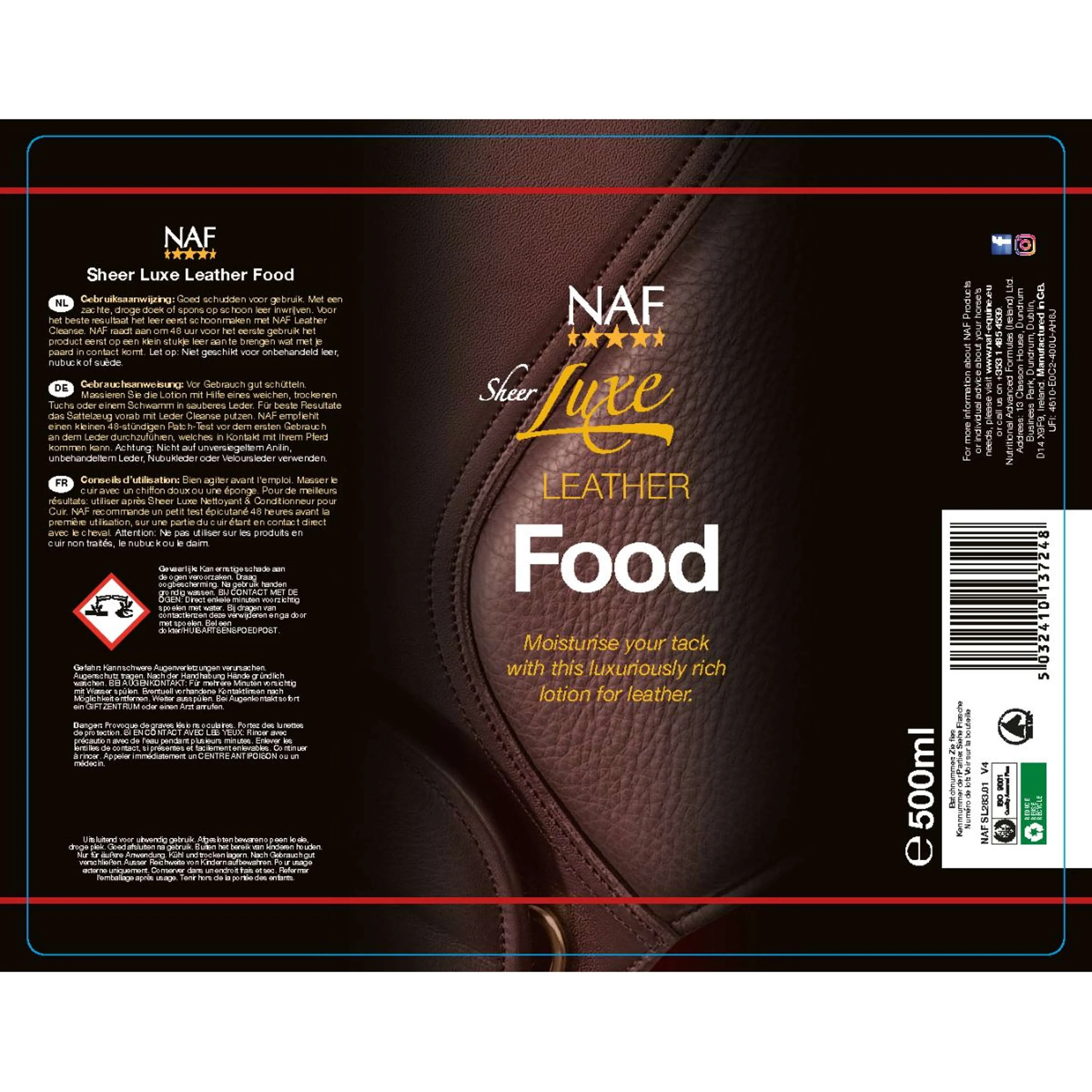 NAF Sheer Luxe Leather Food - Image 2