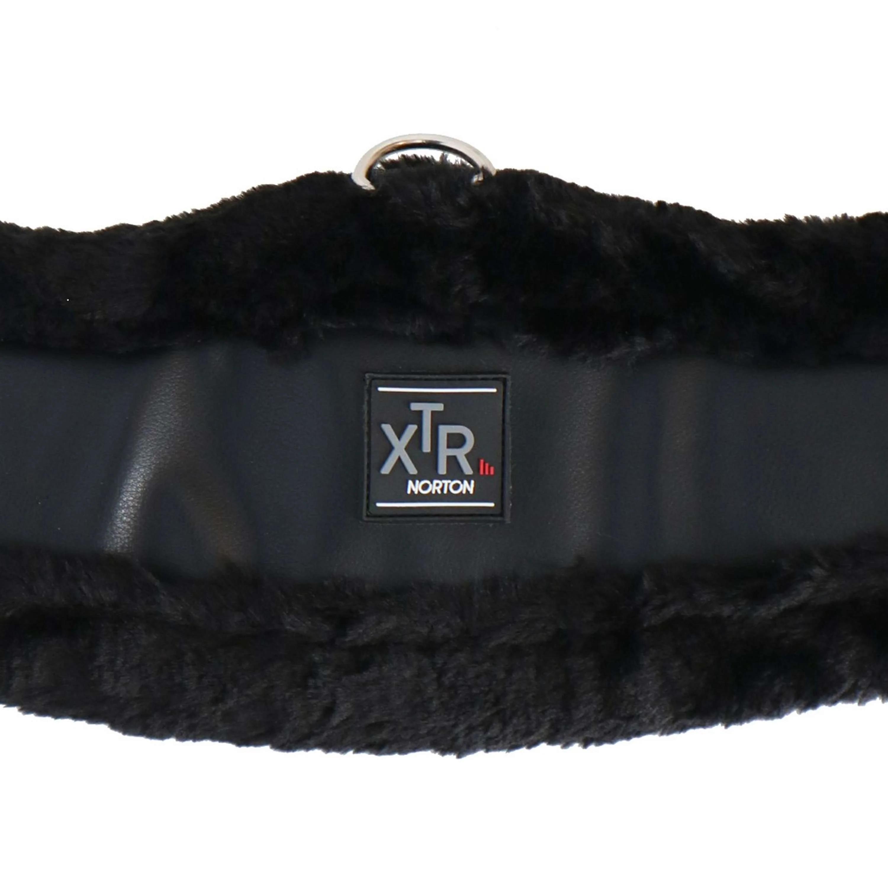 Norton Sangle de Dressage XTR Peau de Mouton Synthétique Noir - Image 4