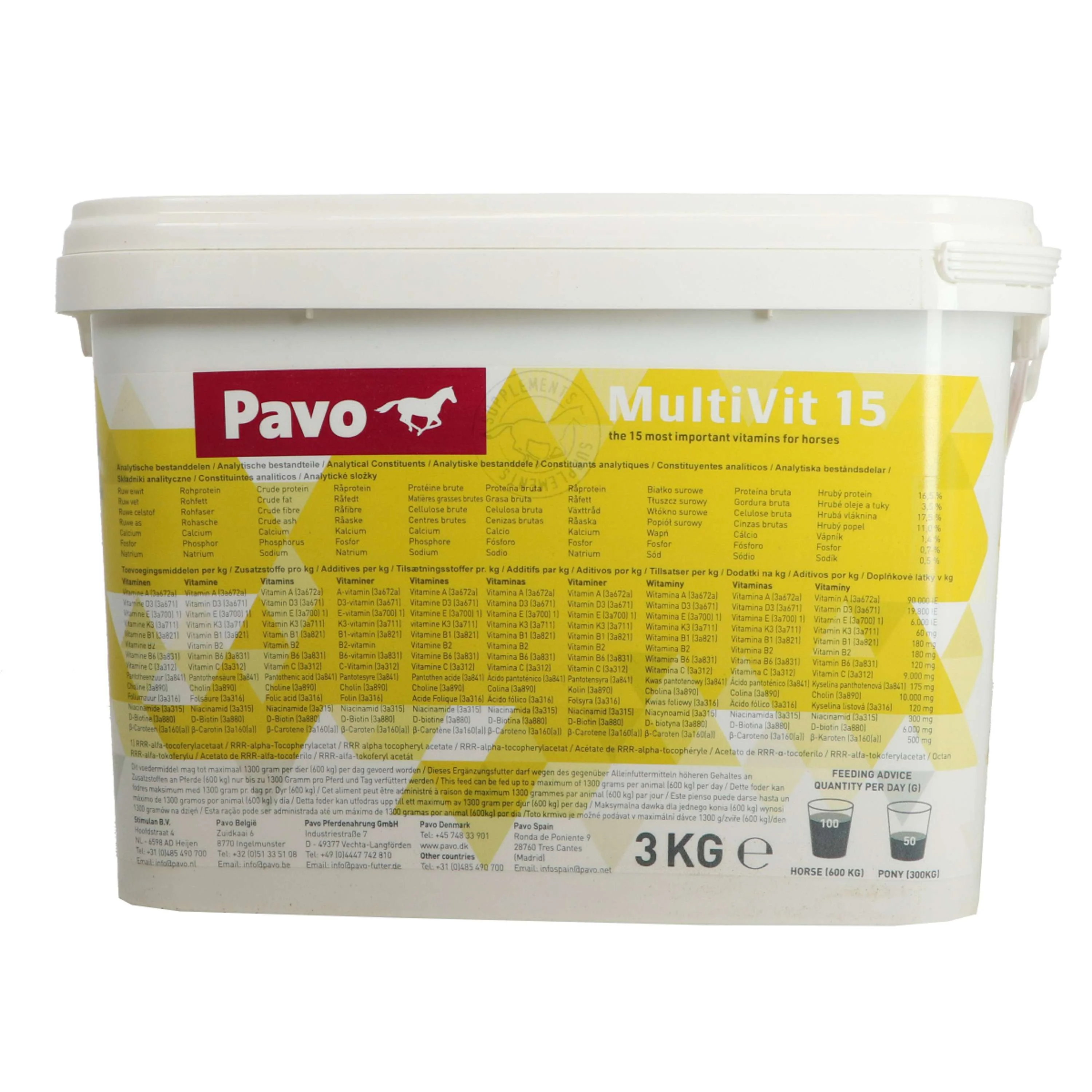 Pavo Complément Vitaminé Multivit 15 Poche - Image 3