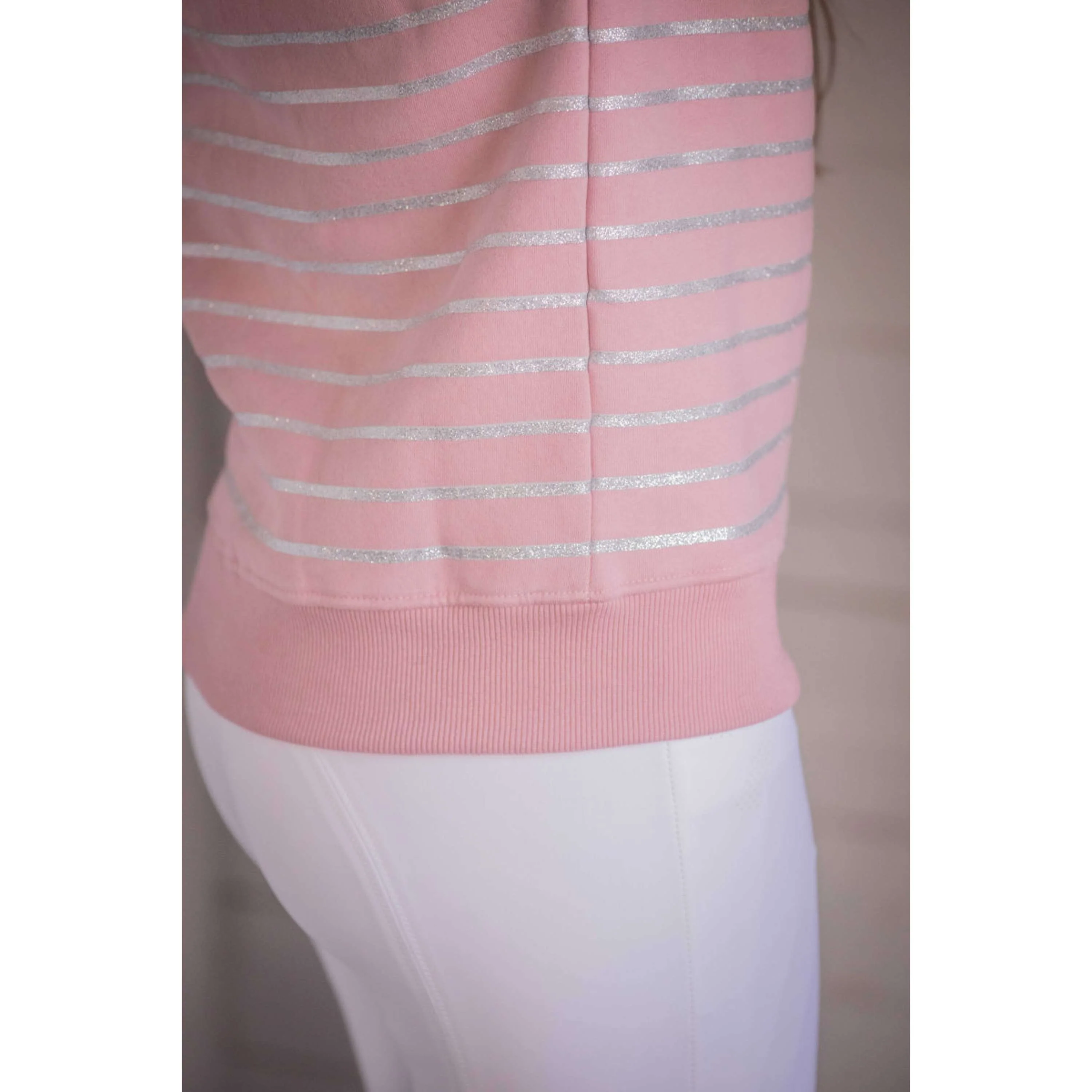 Pénélope Pull col Hoodie Ikona Rose - Image 5