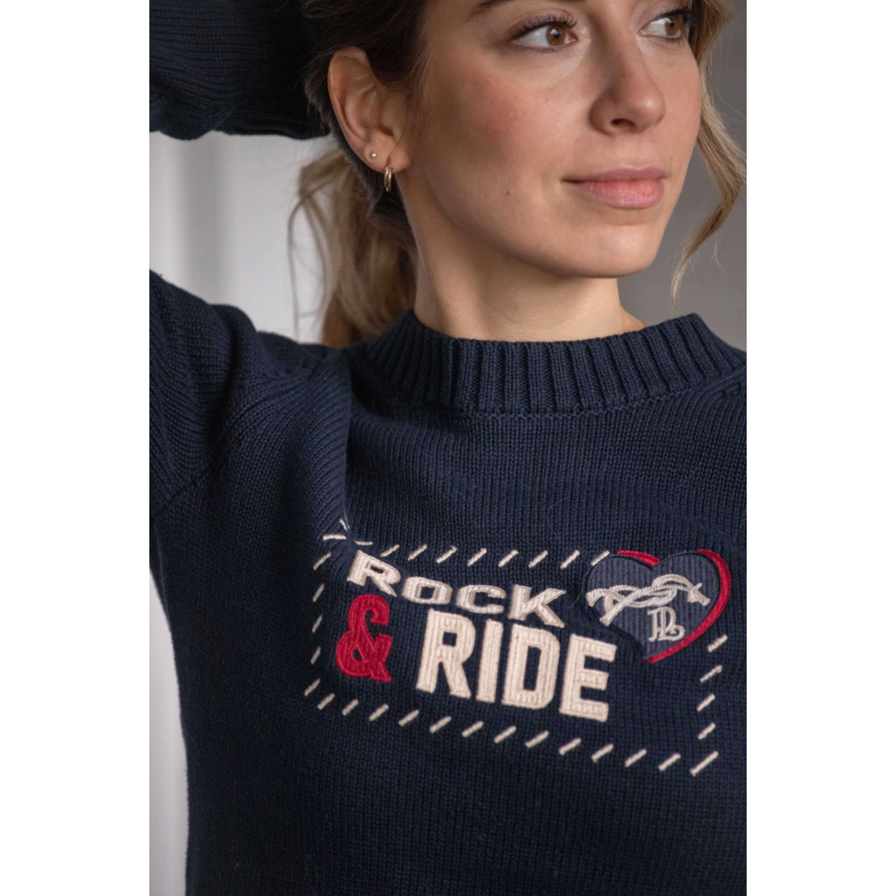 Pénélope Pull Florida Navy blue - Image 5