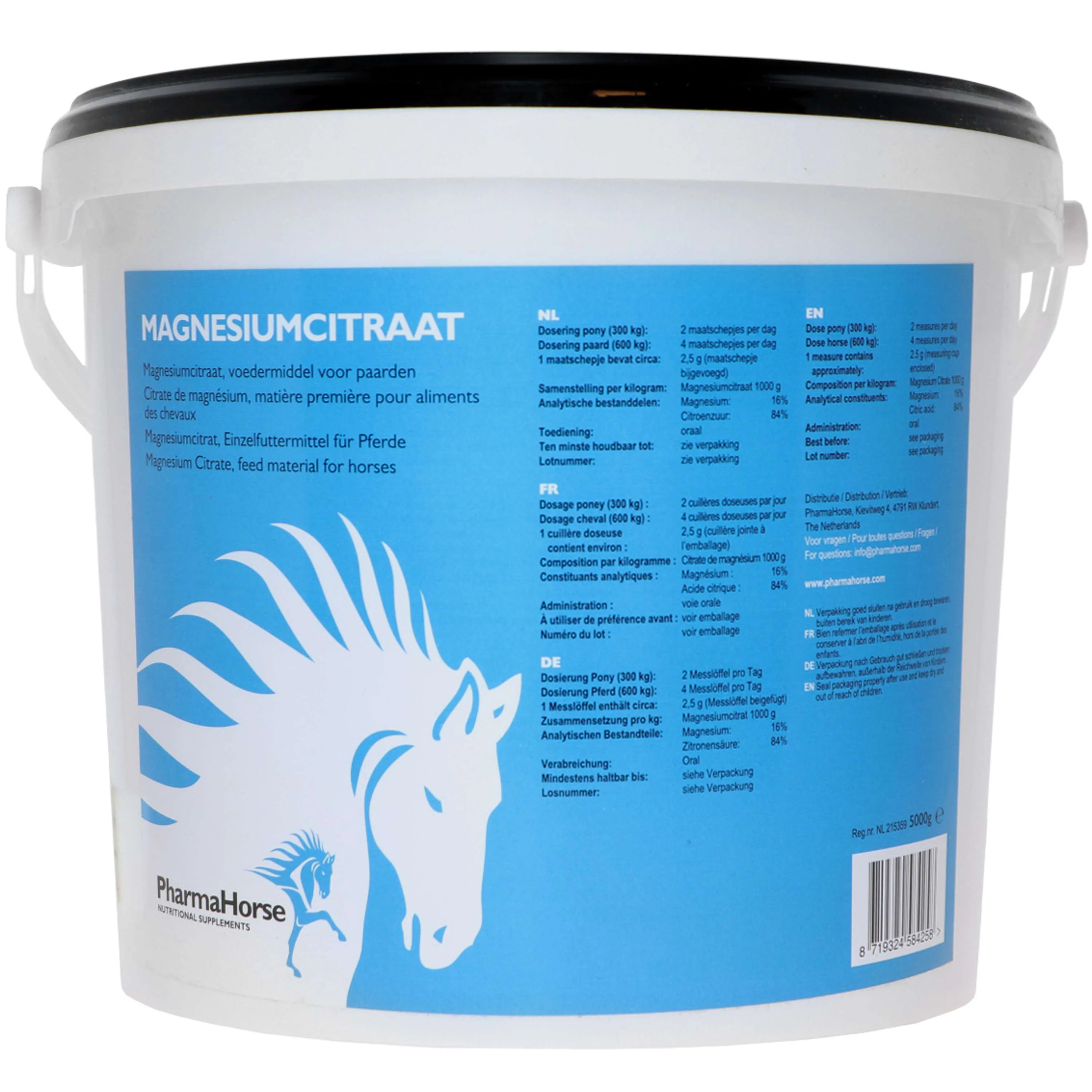 PharmaHorse Citrate de Magnesium 3 kg - Image 6