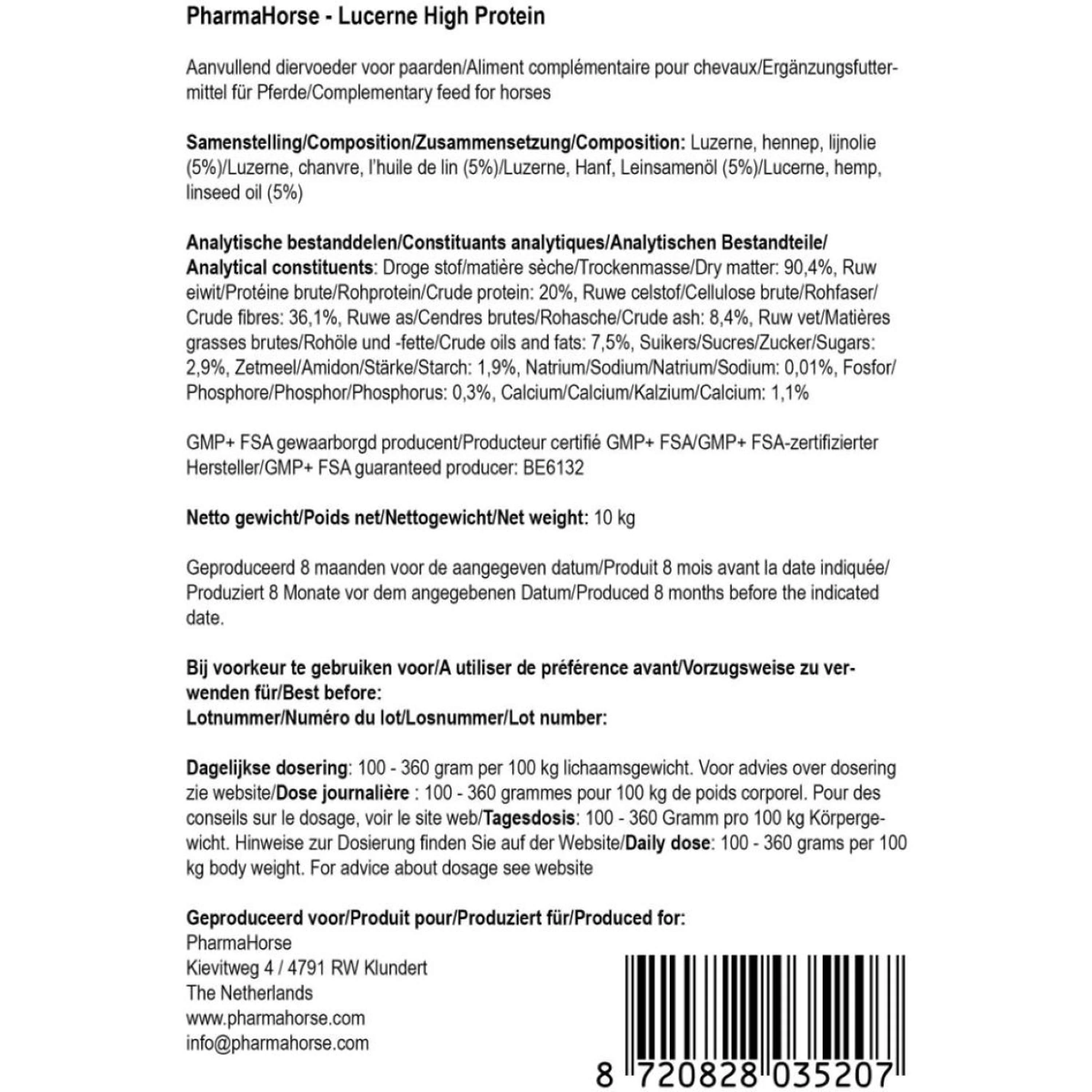 PharmaHorse Luzerne High Protein - Image 2