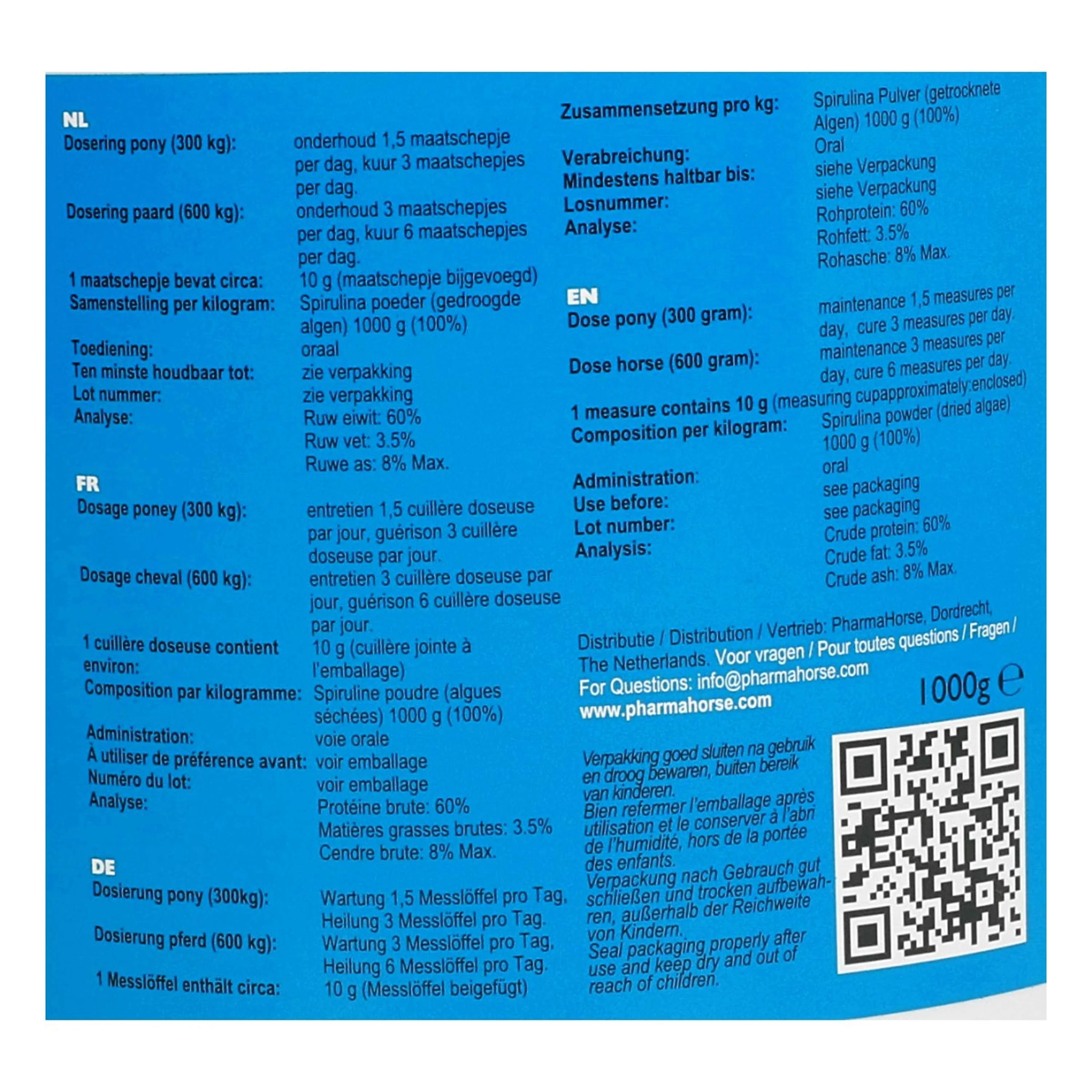 PharmaHorse Spiruline - Image 5