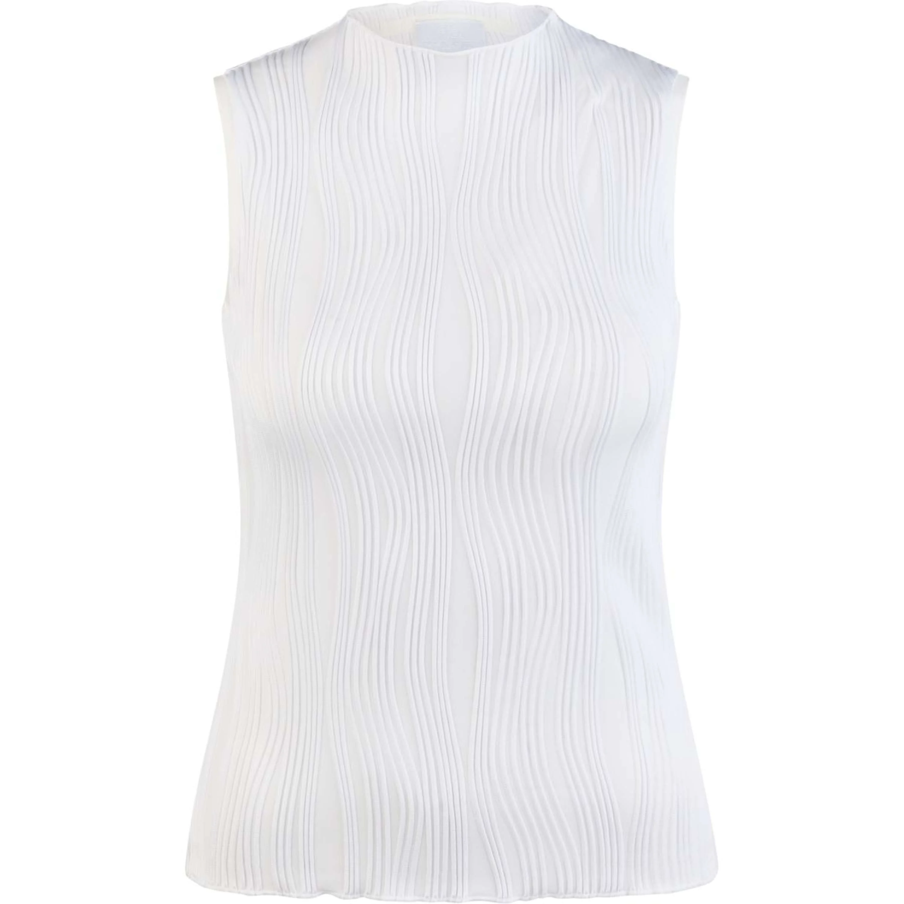 Pikeur Haut Selection SS26 Sans Manche Blanc