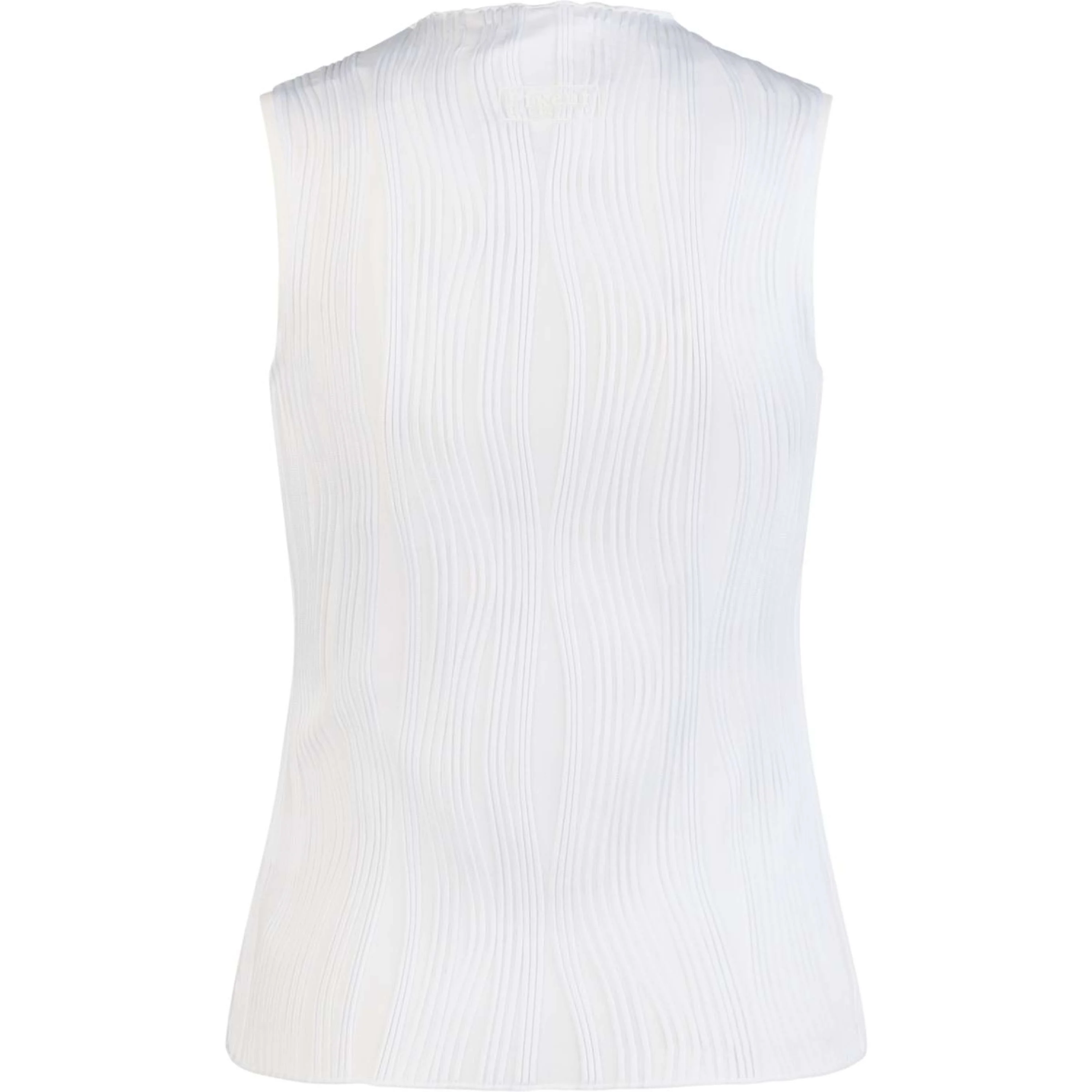 Pikeur Haut Selection SS26 Sans Manche Blanc - Image 2