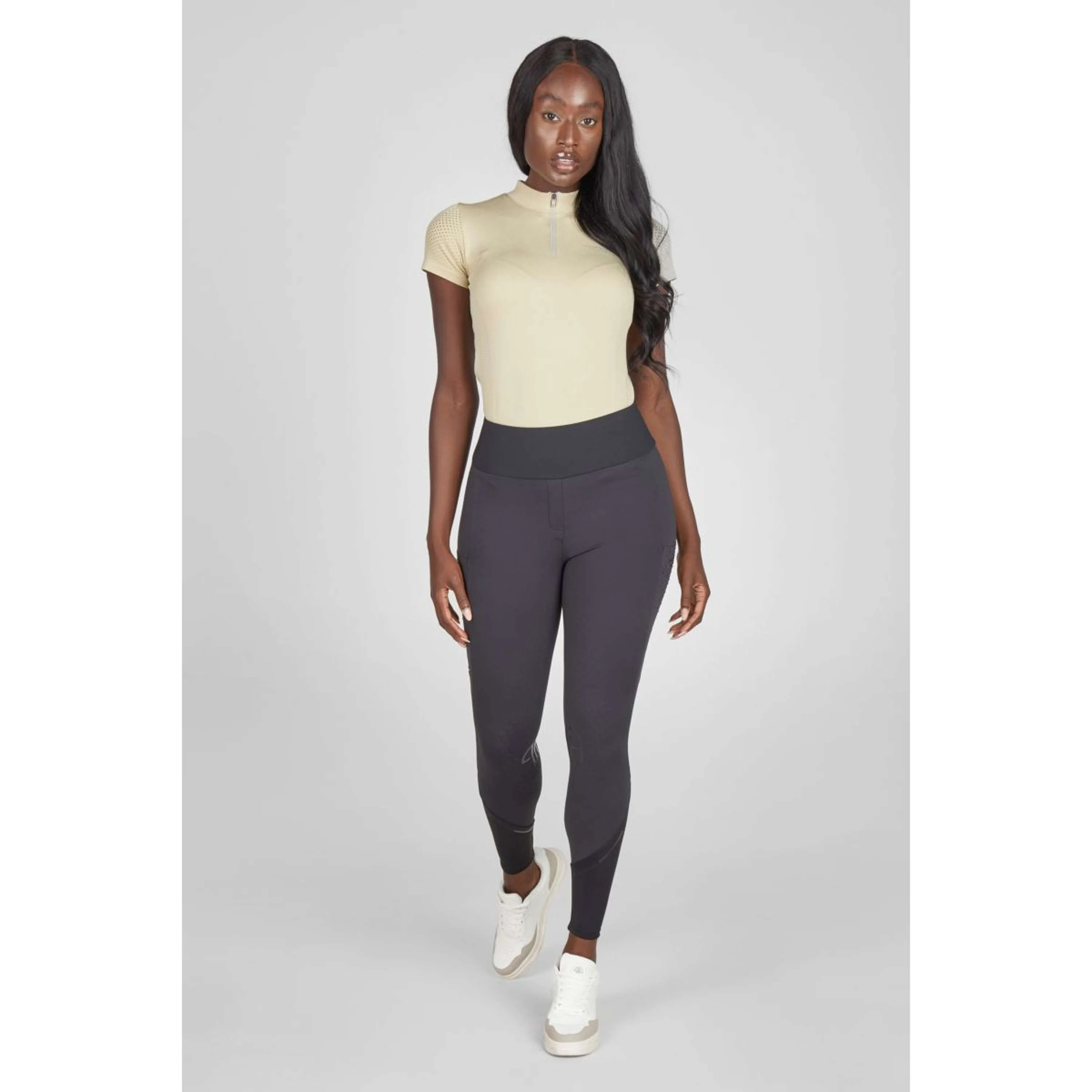 Pikeur Legging d'Équitation Yella SD SS26 Full Grip Noir - Image 6