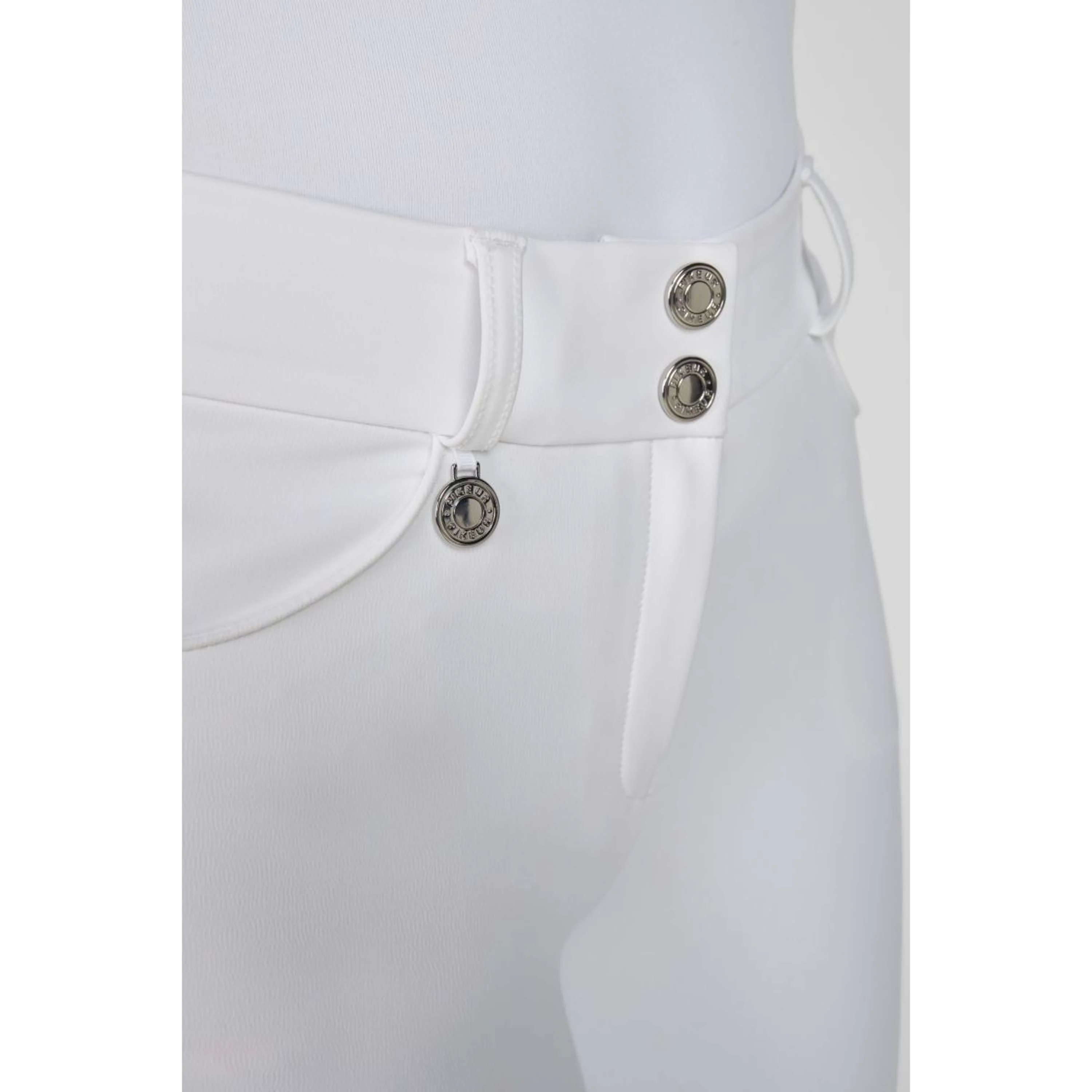 Pikeur Pantalon d'Équitation Ceelina SD SS26 Full Grip Blanc - Image 3
