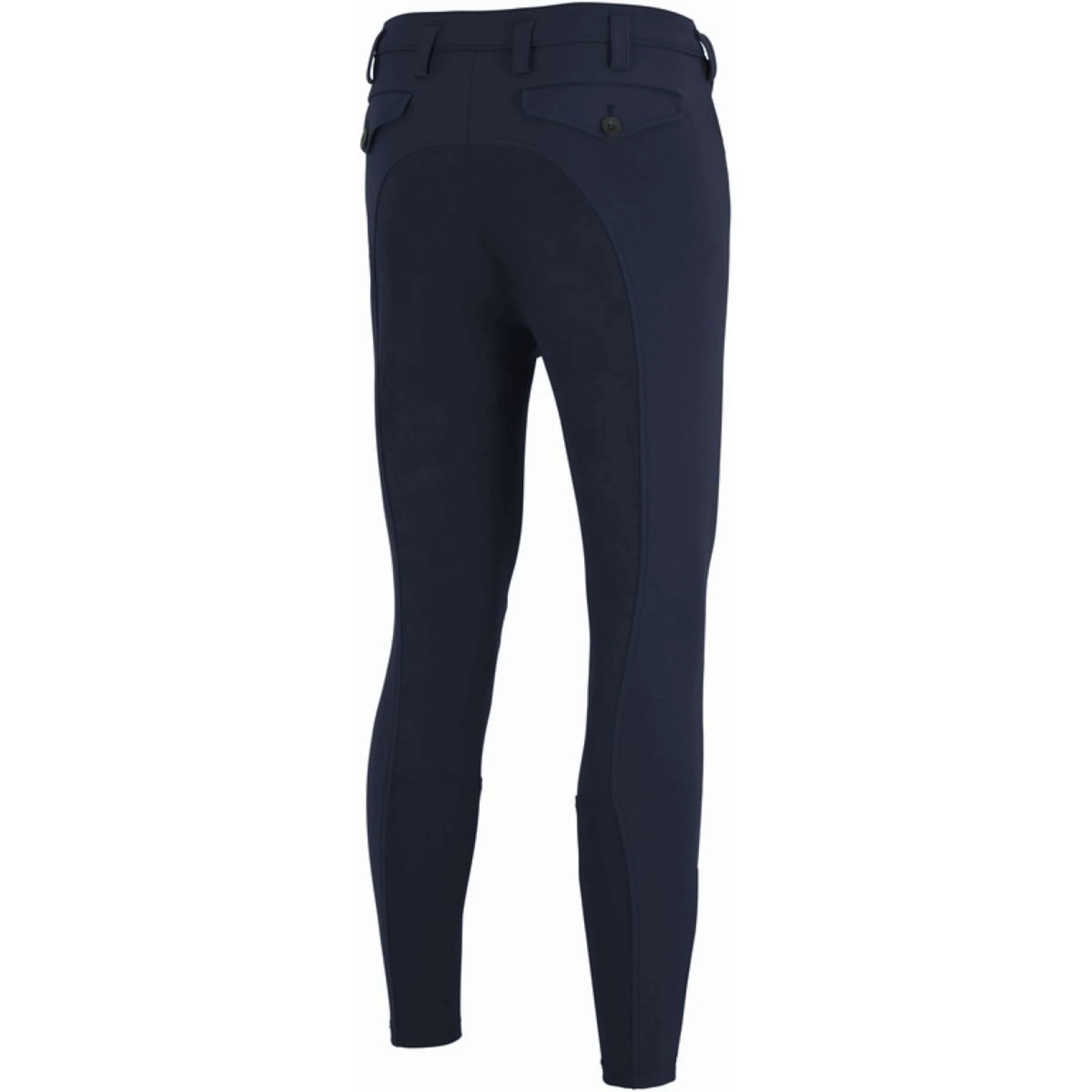 Pikeur Pantalon d'Équitation Rossini New Cuir Fond de Peau Night Blue - Image 2