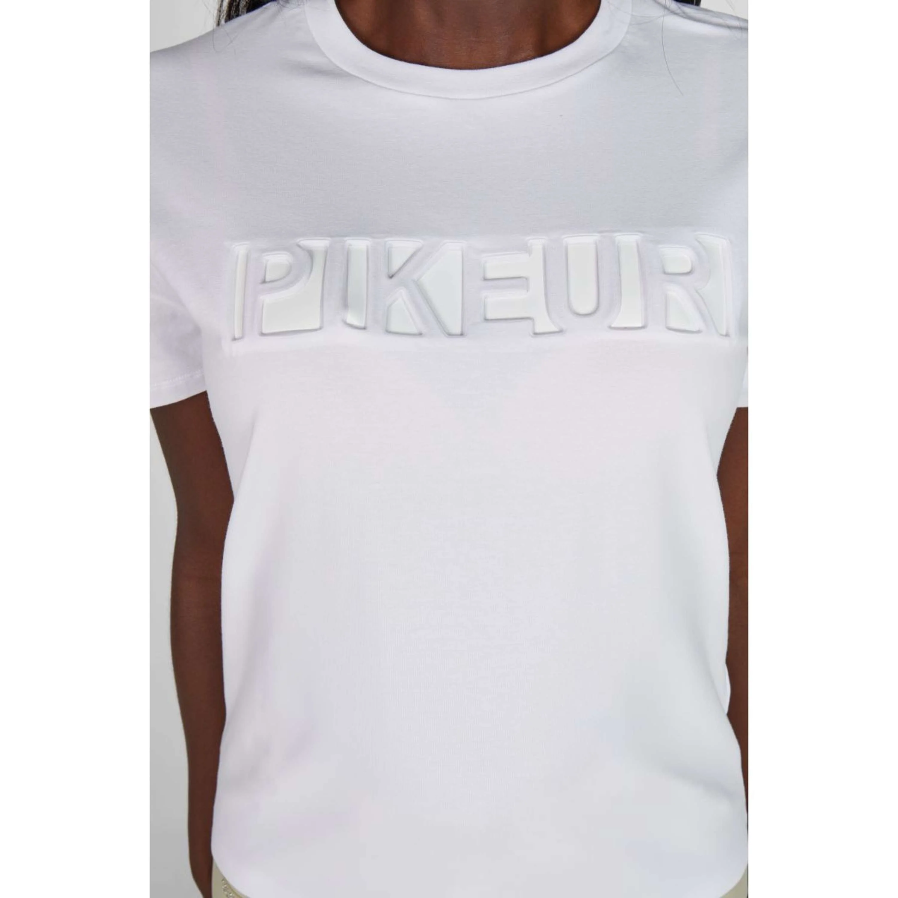Pikeur T-Shirt Oversized SS26 Blanc - Image 3