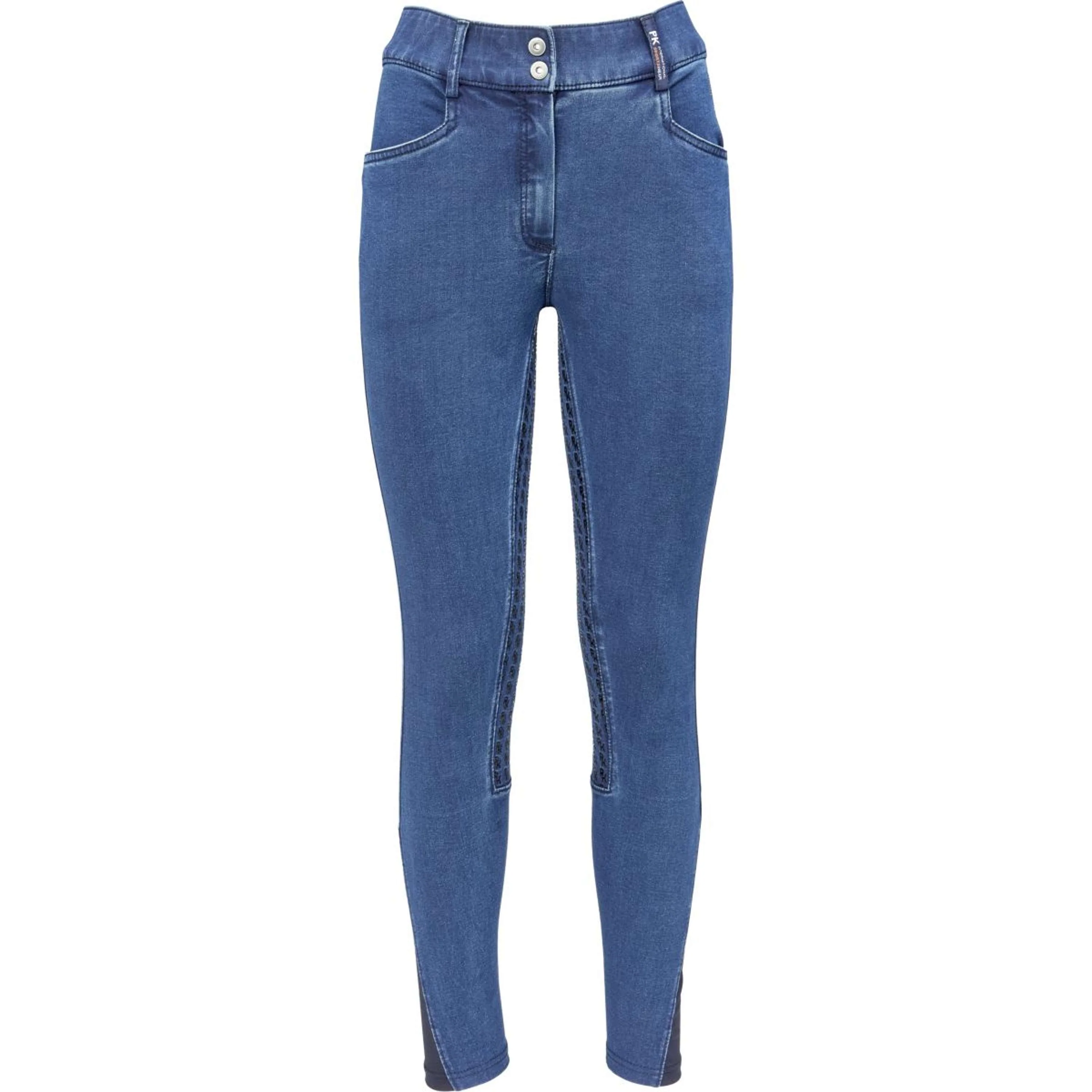 PK Pantalon d'Équitation Telstar Full Grip Ebony Jeans