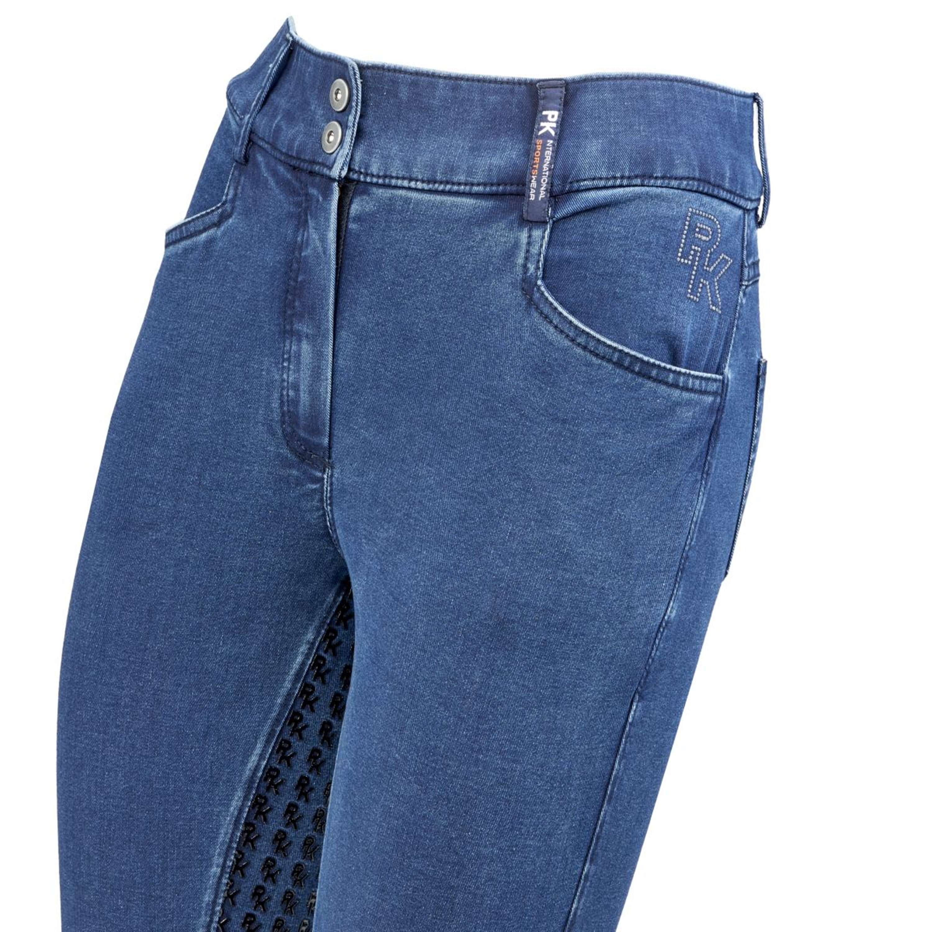 PK Pantalon d'Équitation Telstar Full Grip Ebony Jeans - Image 4