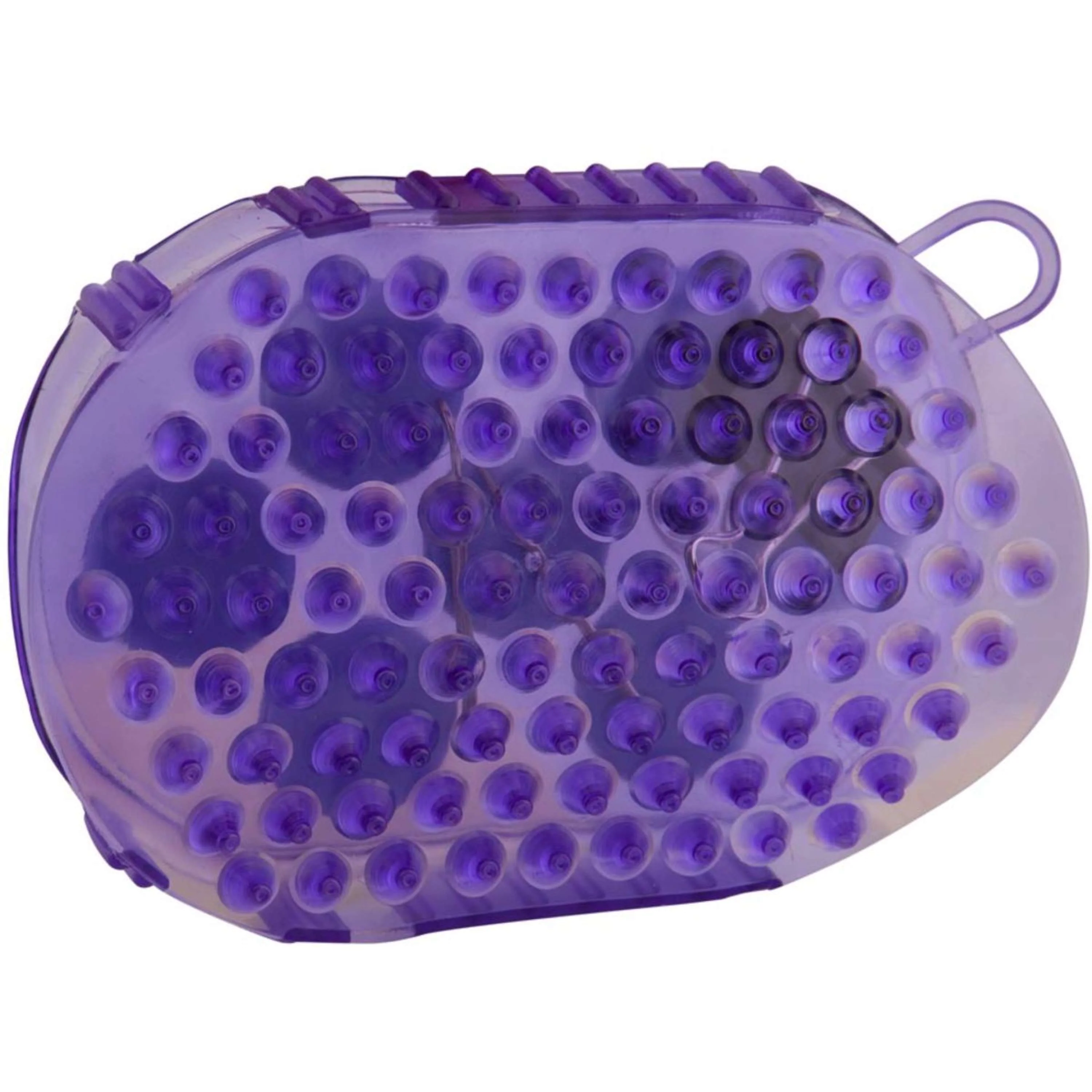 Premiere Brosse de Massage Acier Inoxydable Rouleaux Violet - Image 4