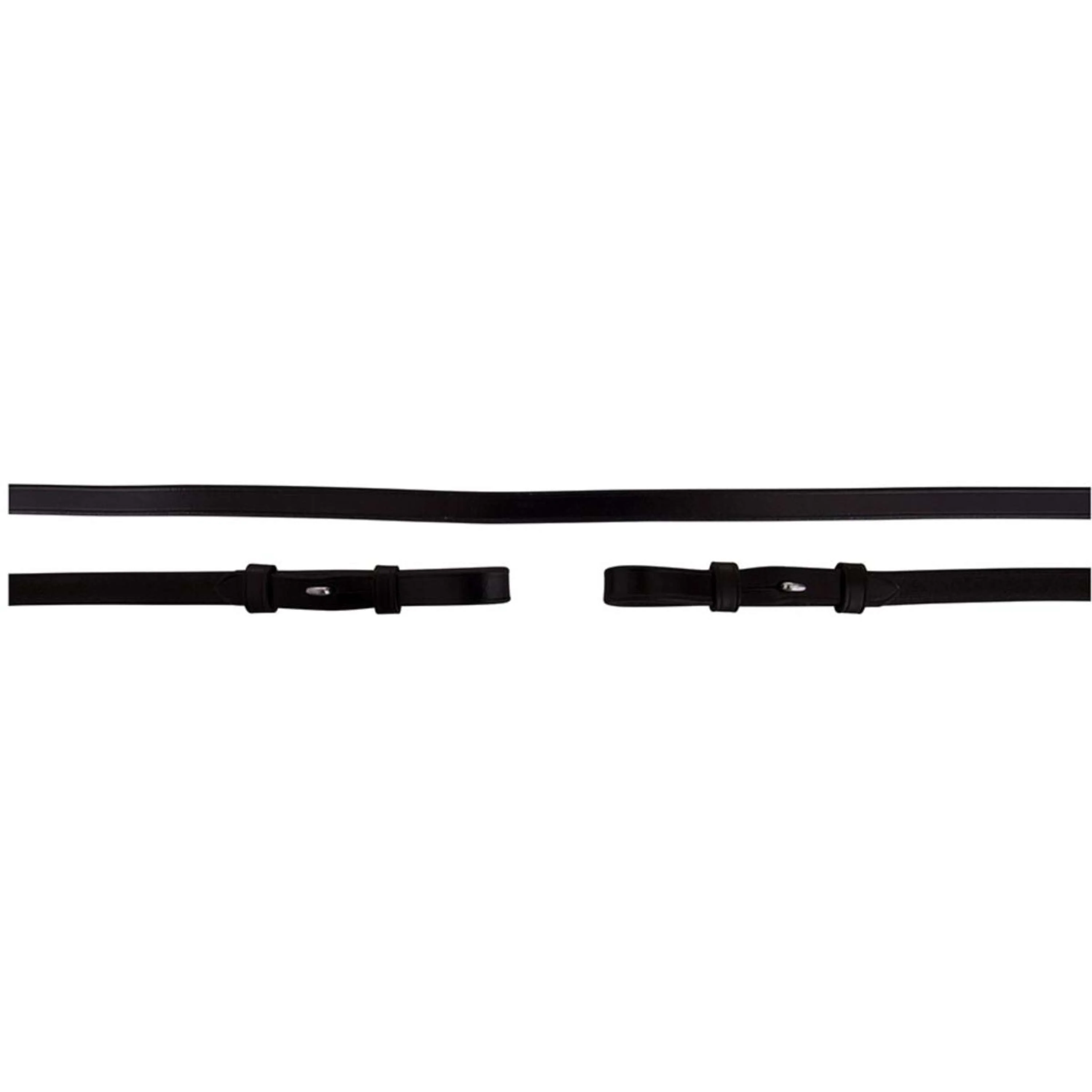 Premiere Rênes Dressage Cuir Fermé 13mm Blind Noir