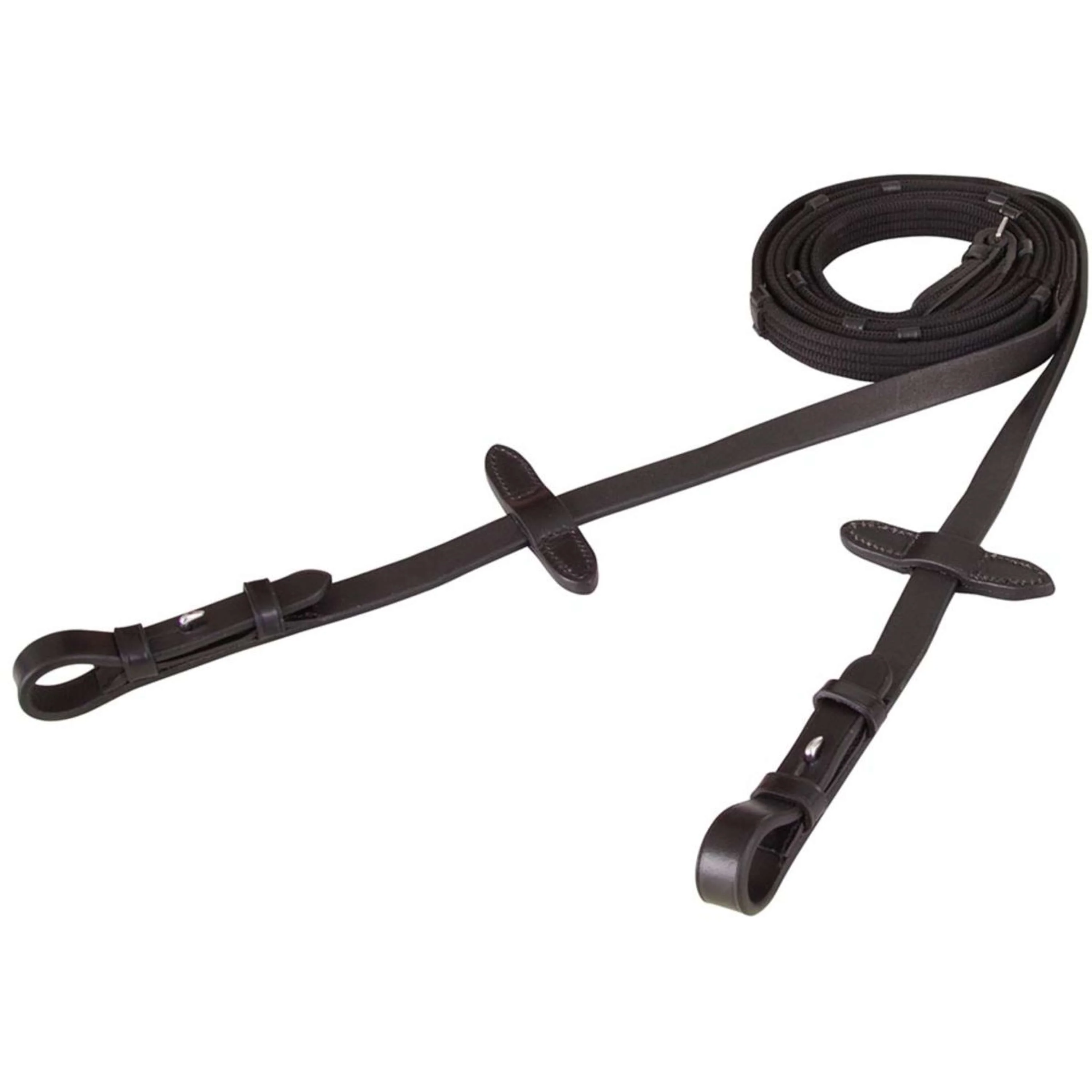 Premiere Rênes Linge 19mm avec Fermeture Boucle Noir - Image 3