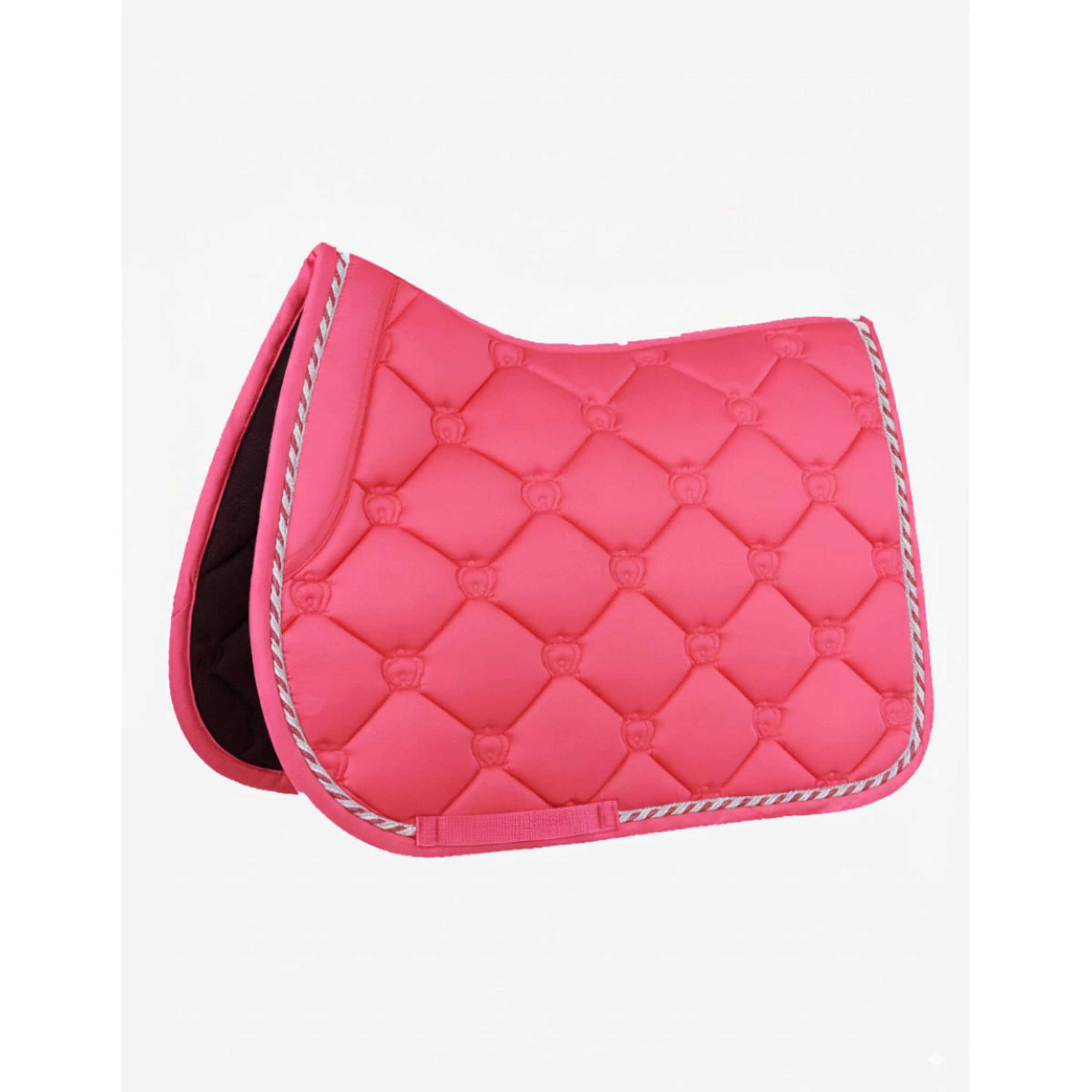 PS of Sweden Tapis de Selle Original Monogram de Saut Pink Guava