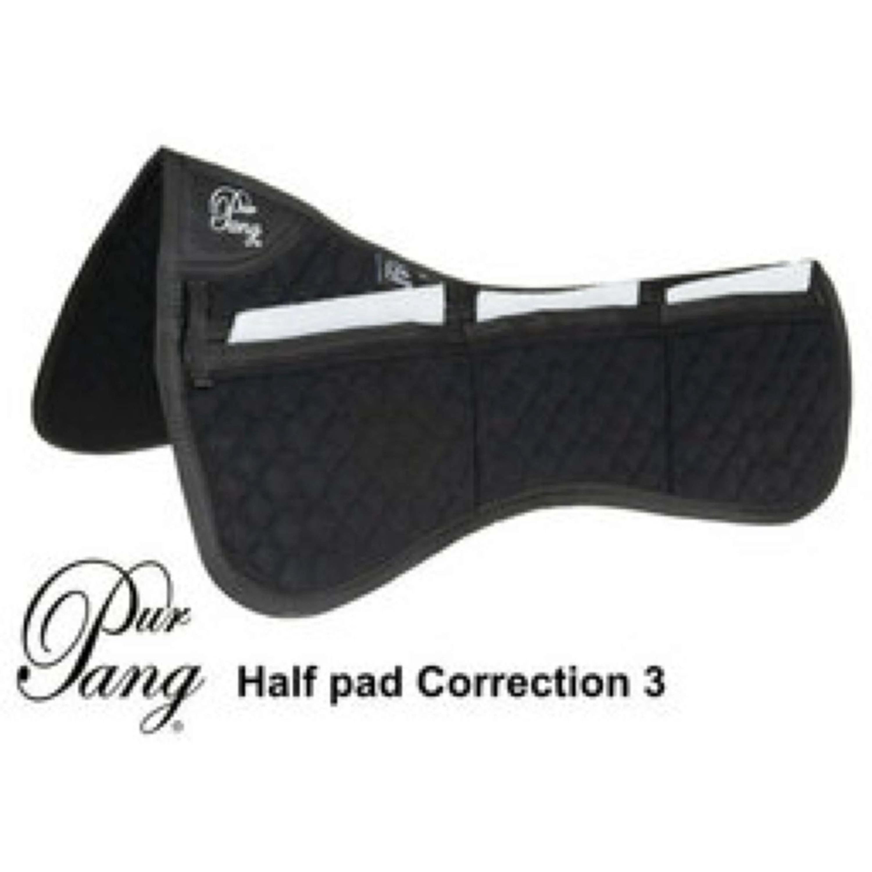 Pur Sang Amortisseur Correction 3 compartiments Noir