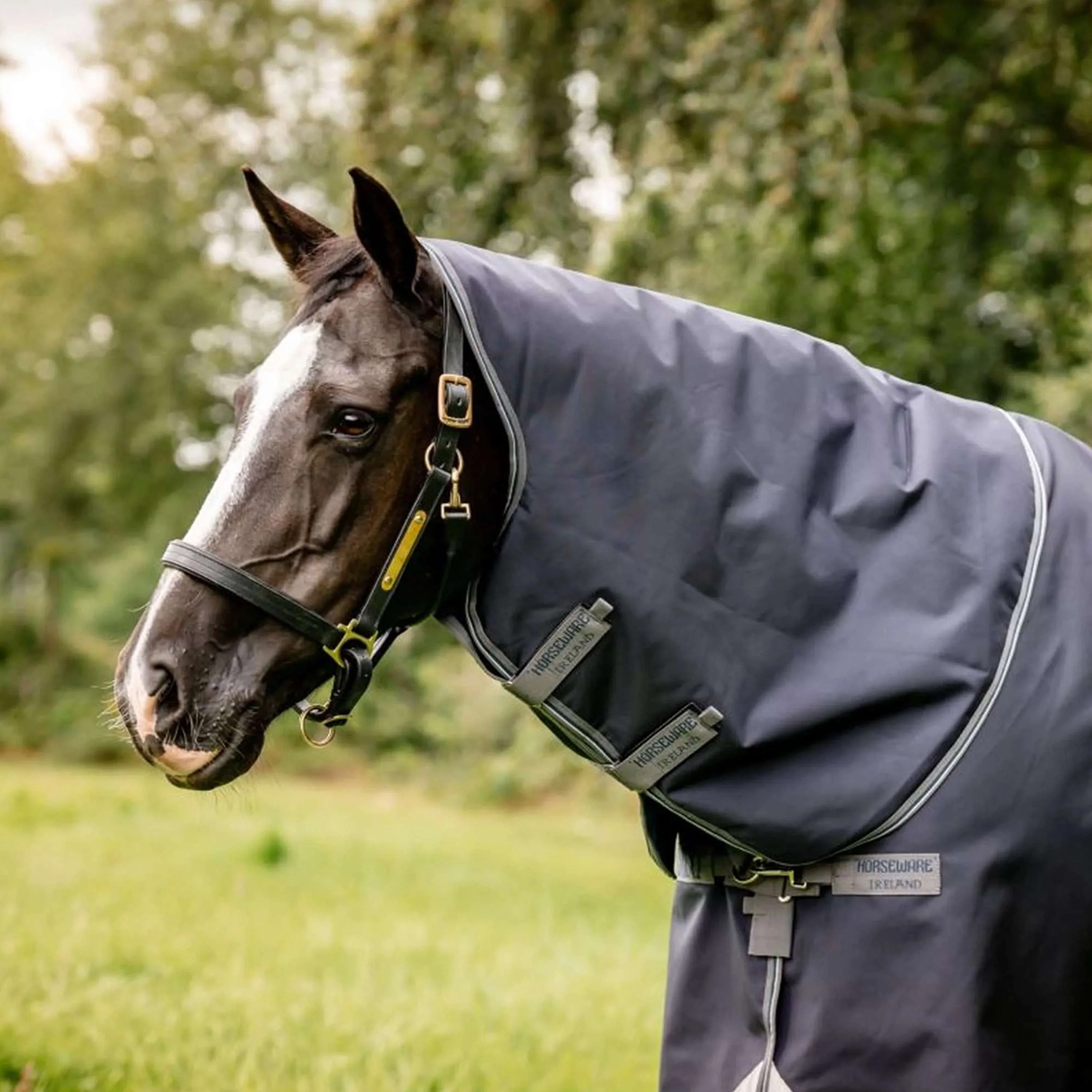 Rambo Optimo Turnout Plus 0g Navy/Thunderstorm Grey - Image 4