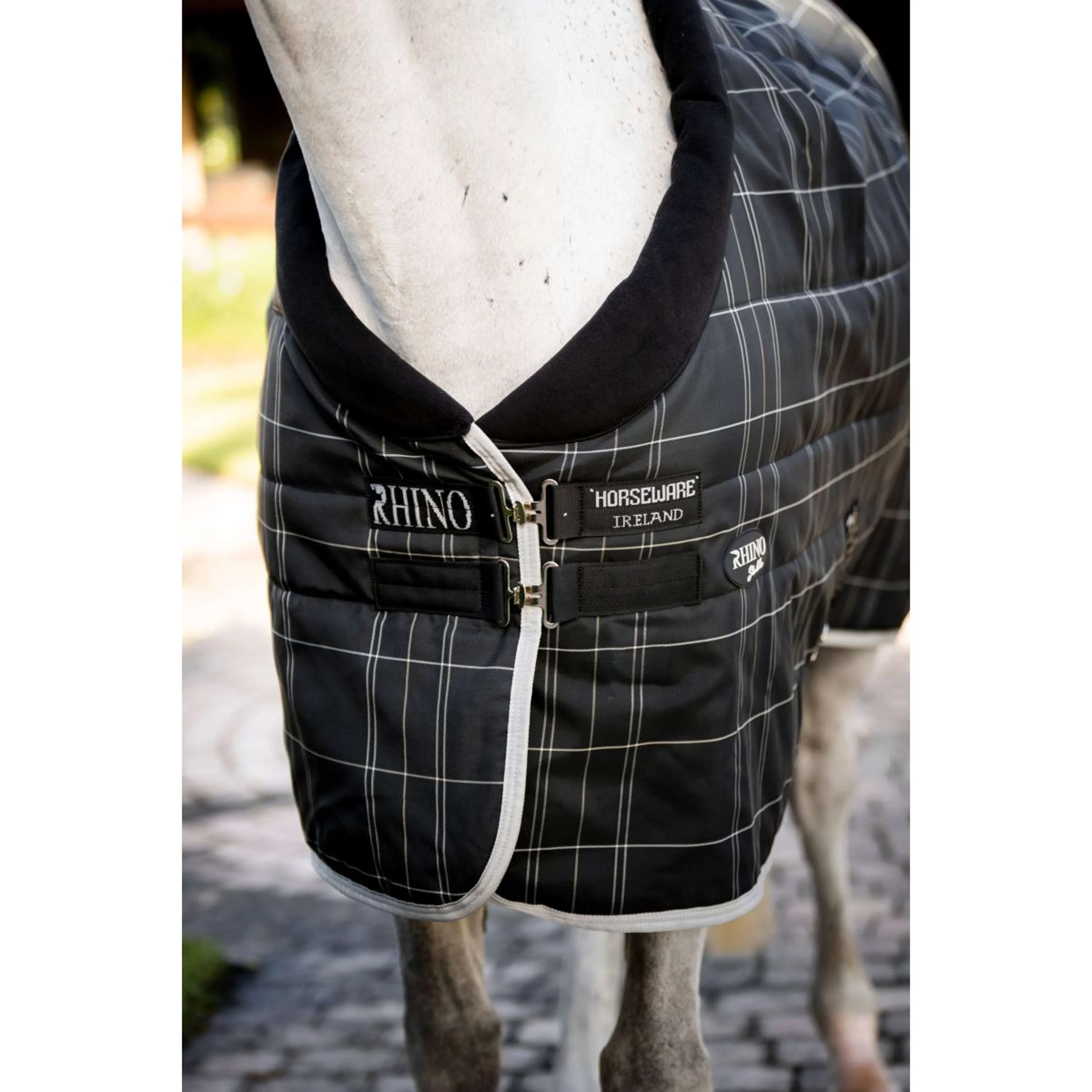 Rhino Stable 100g Black/Grey/White Check/Gray - Image 2
