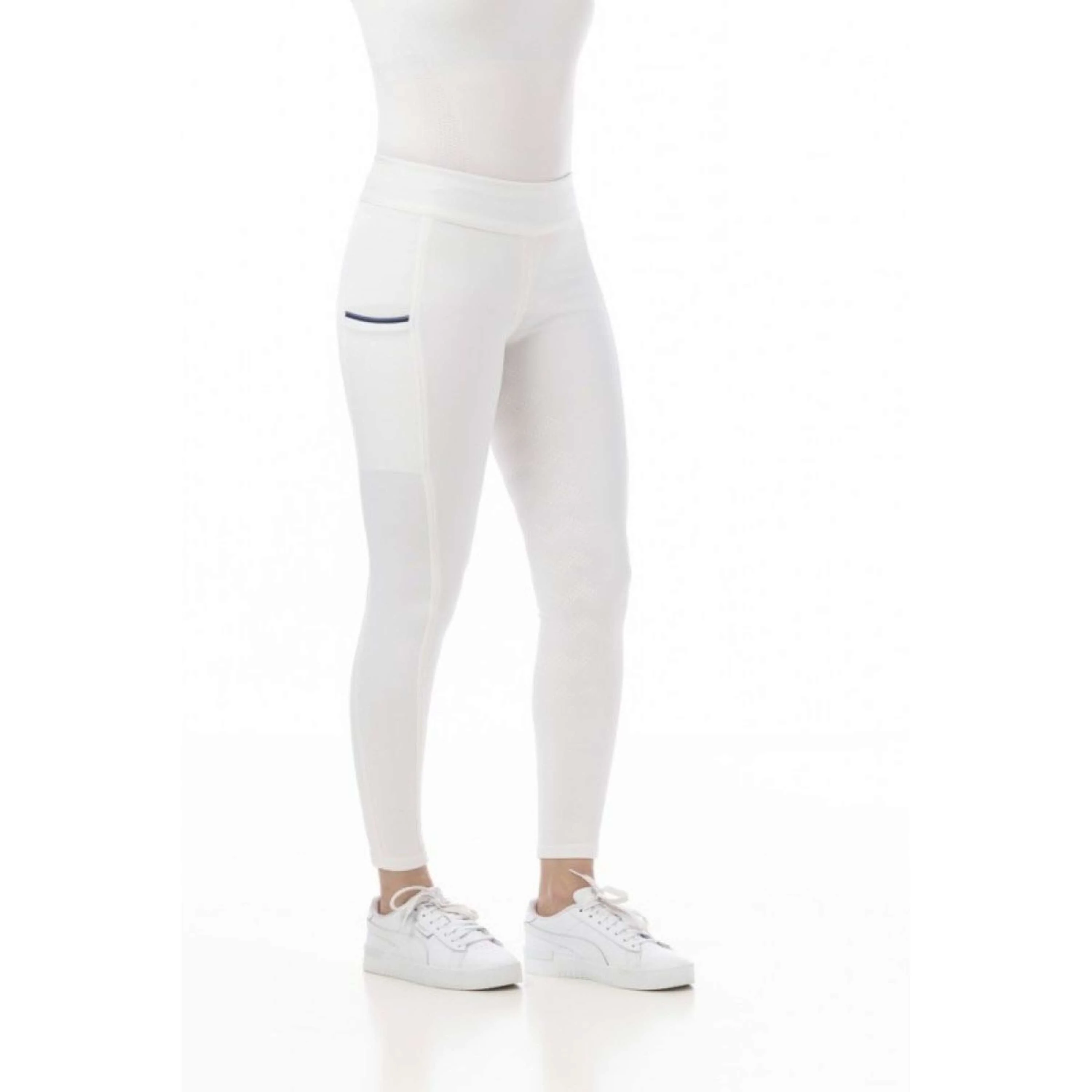 Riding World Legging d'Équitation Agadir Femme Blanc