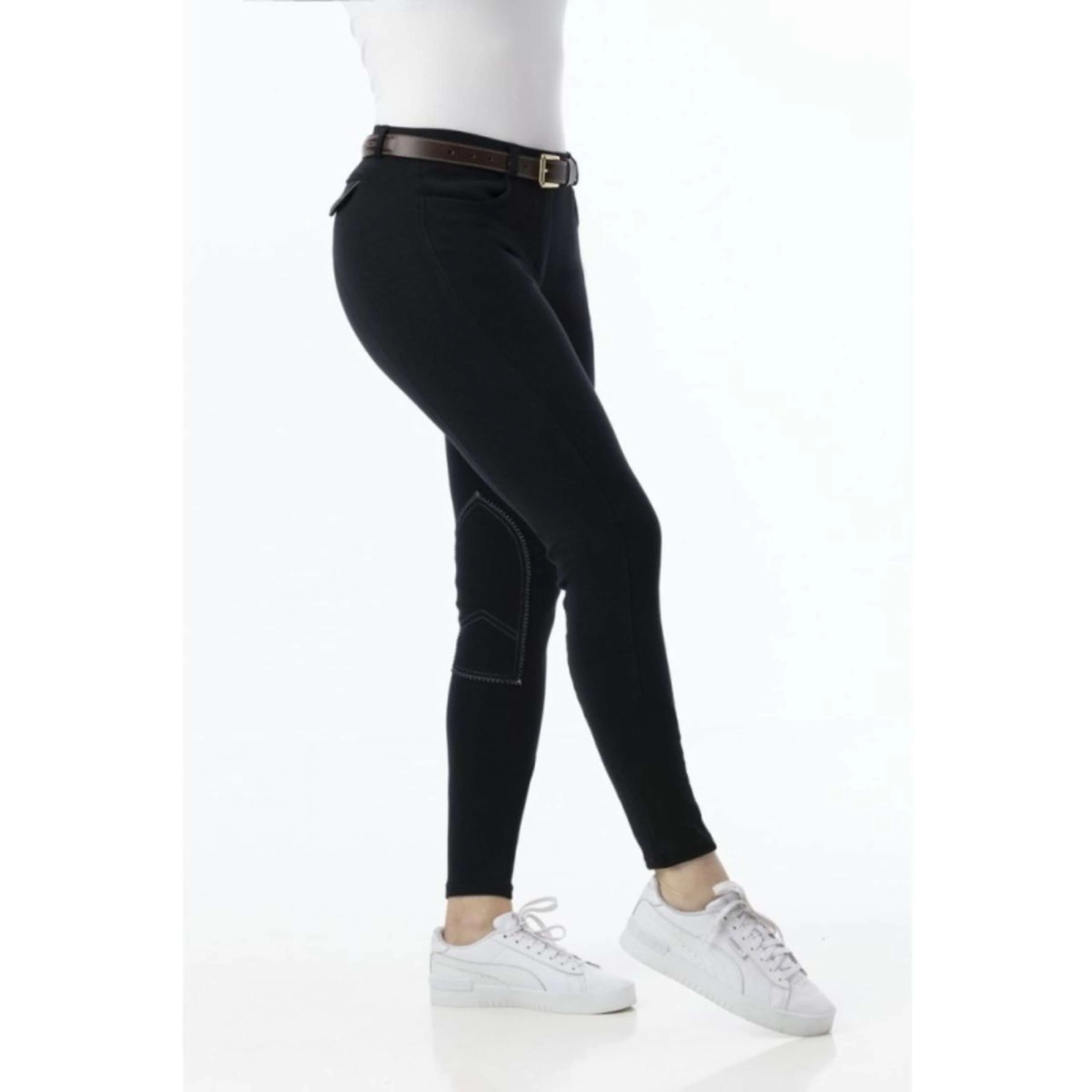 Riding World Pantalon d'Équitation Alexandrie Kids Noir - Image 2