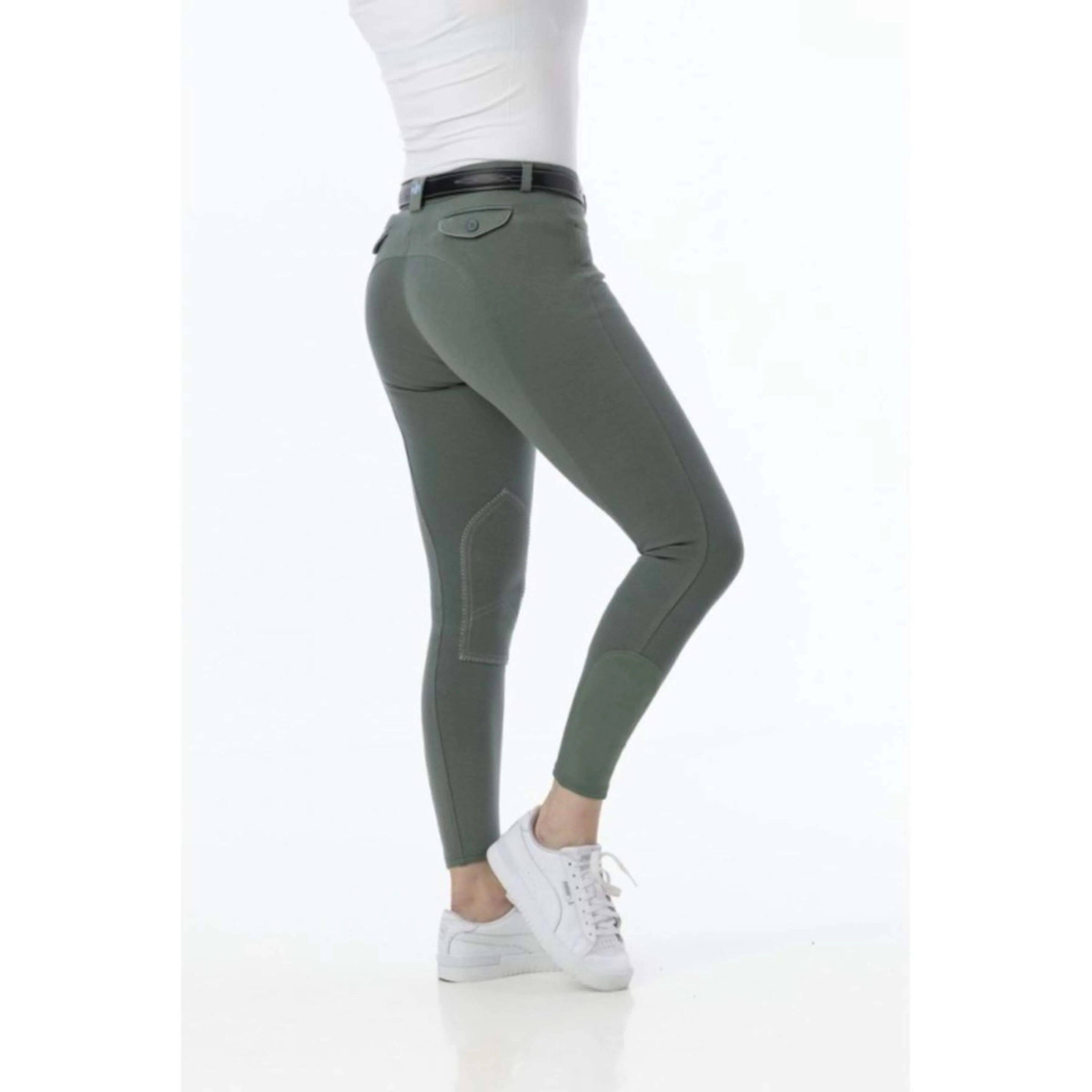 Riding World Pantalon d'Équitation Alexandrie Kids Vert - Image 2