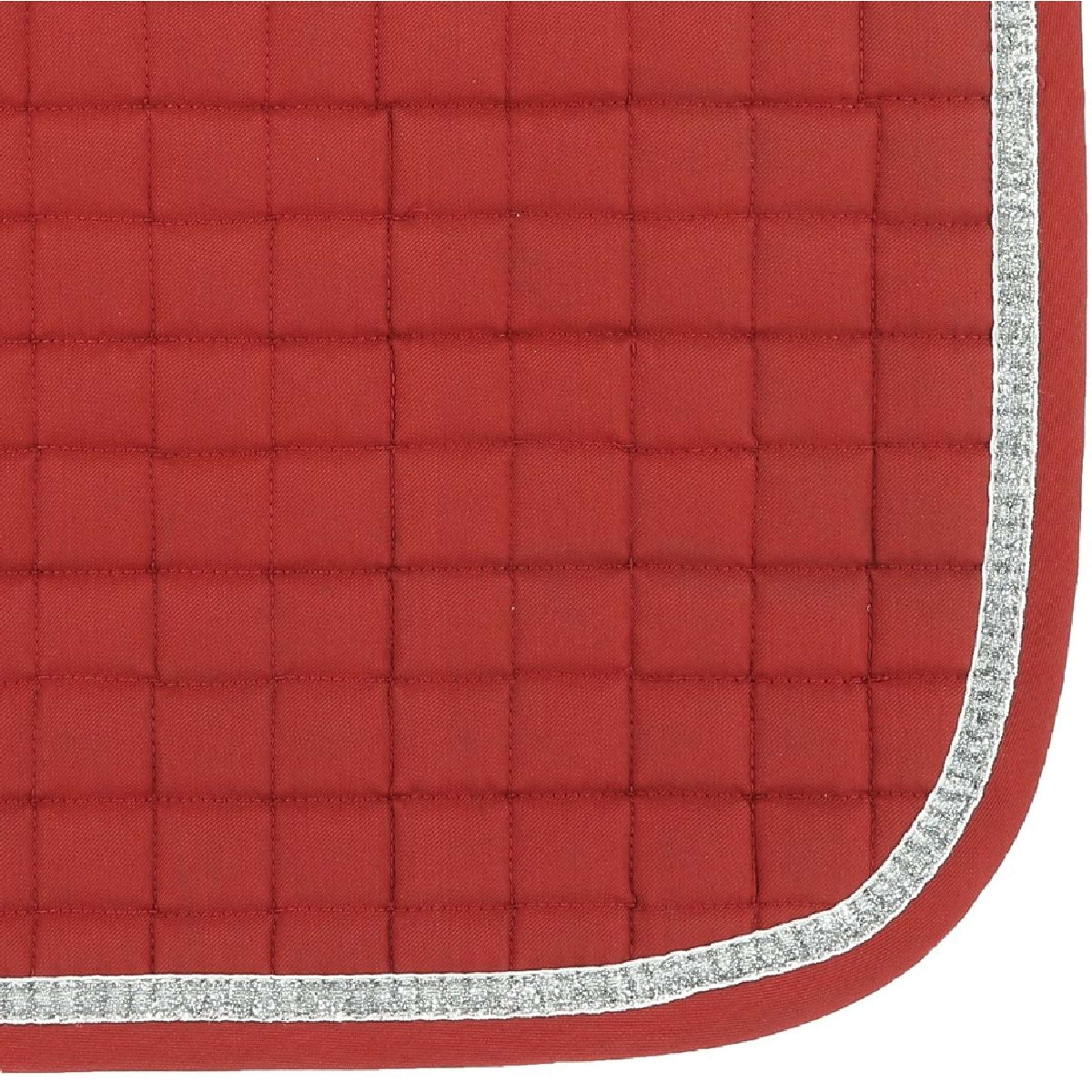 Riding World Tapis de Selle Girly Rouge - Image 3