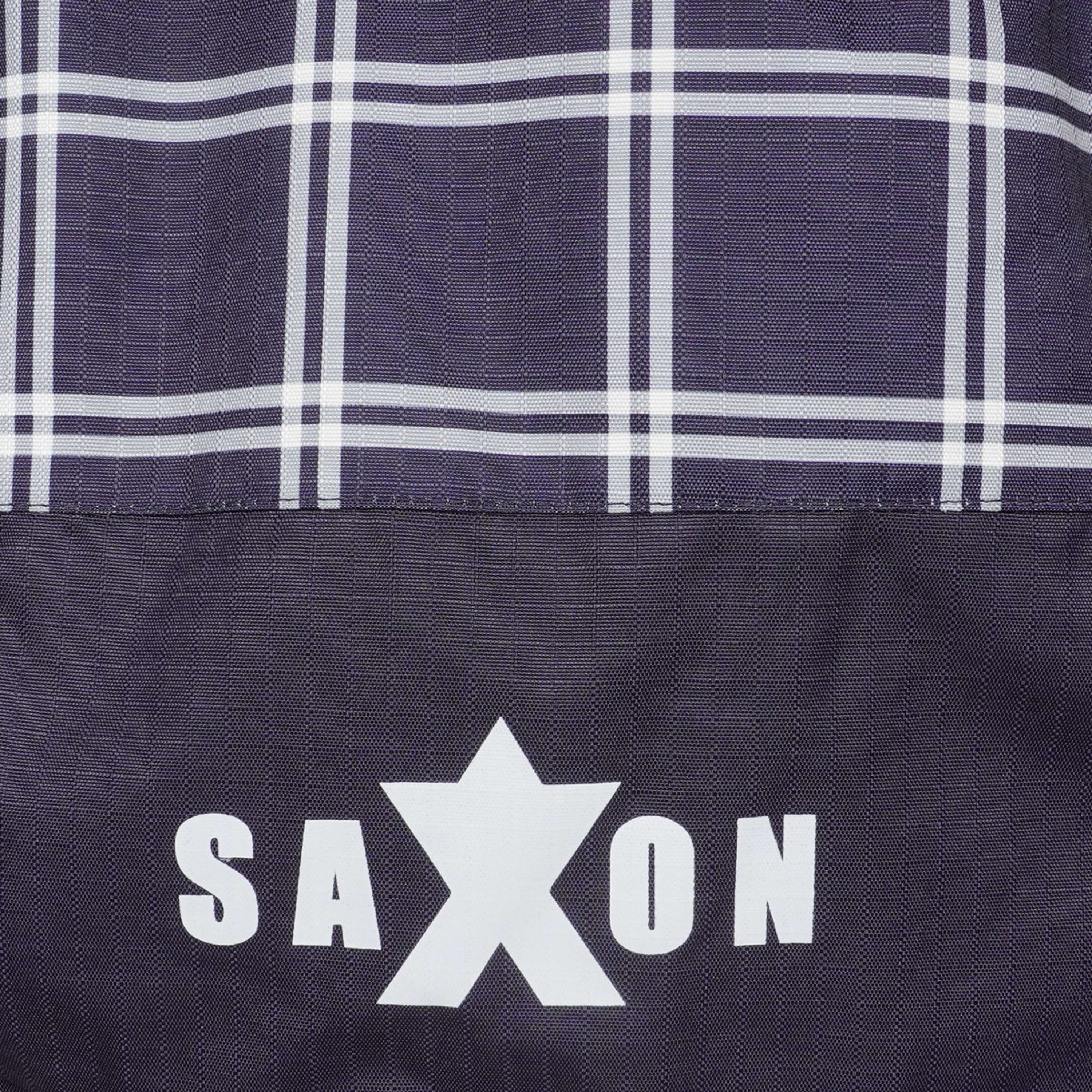 Saxon Couverture Defiant 600D Combo Neck Heavy 300g Navy Plaid - Image 6