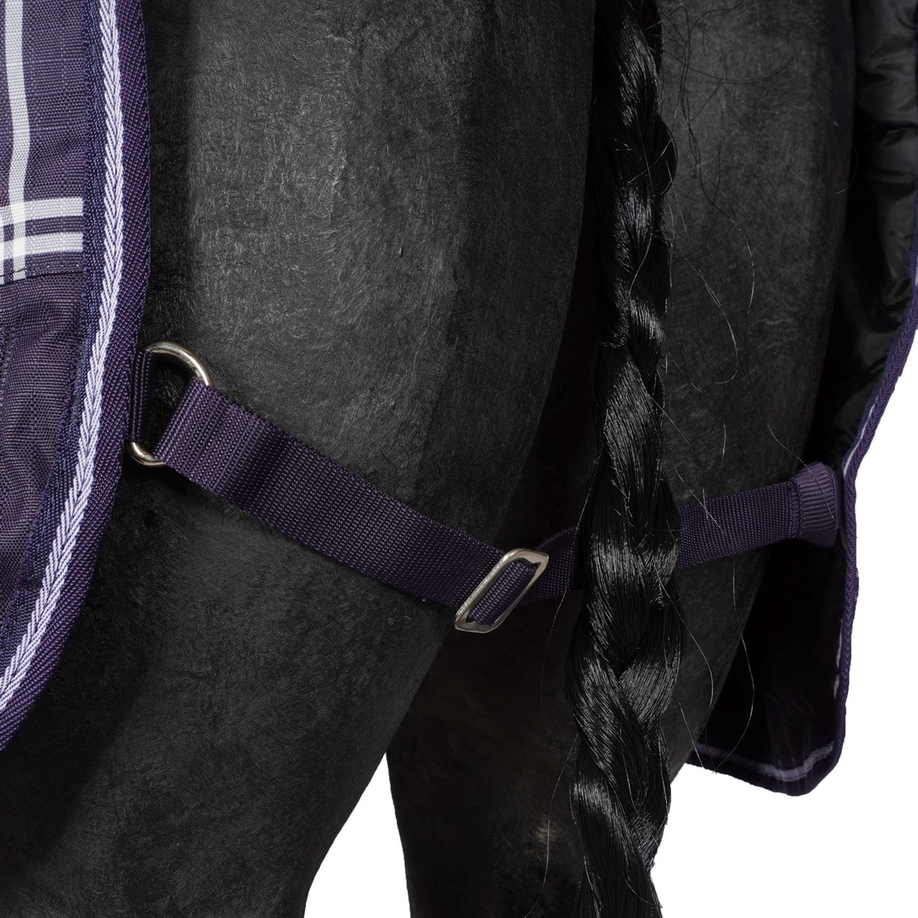 Saxon Couverture Defiant 600D Combo Neck Heavy 300g Navy Plaid - Image 7