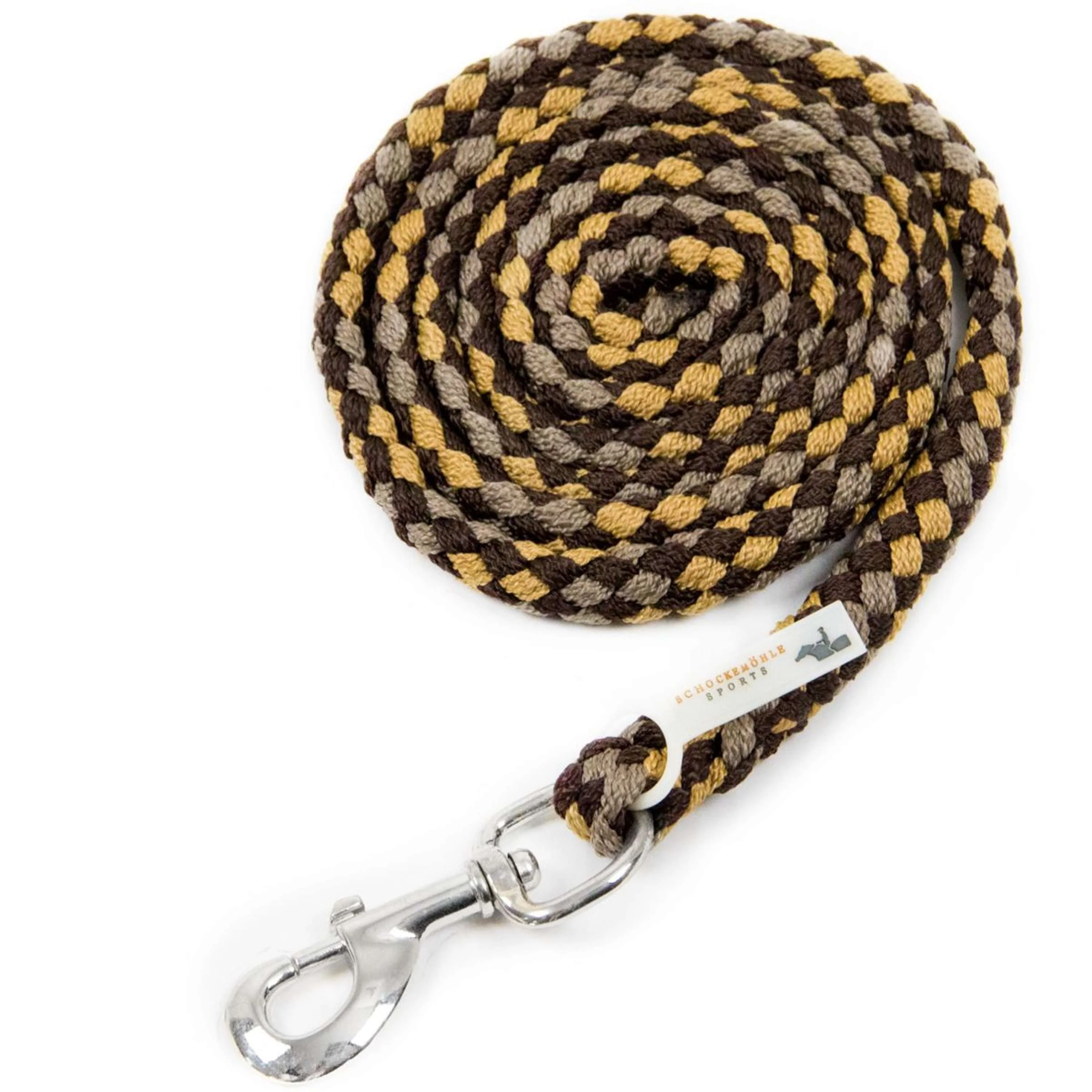 Schockemöhle Corde pour Licol Catch Choco/Coffee/Sand
