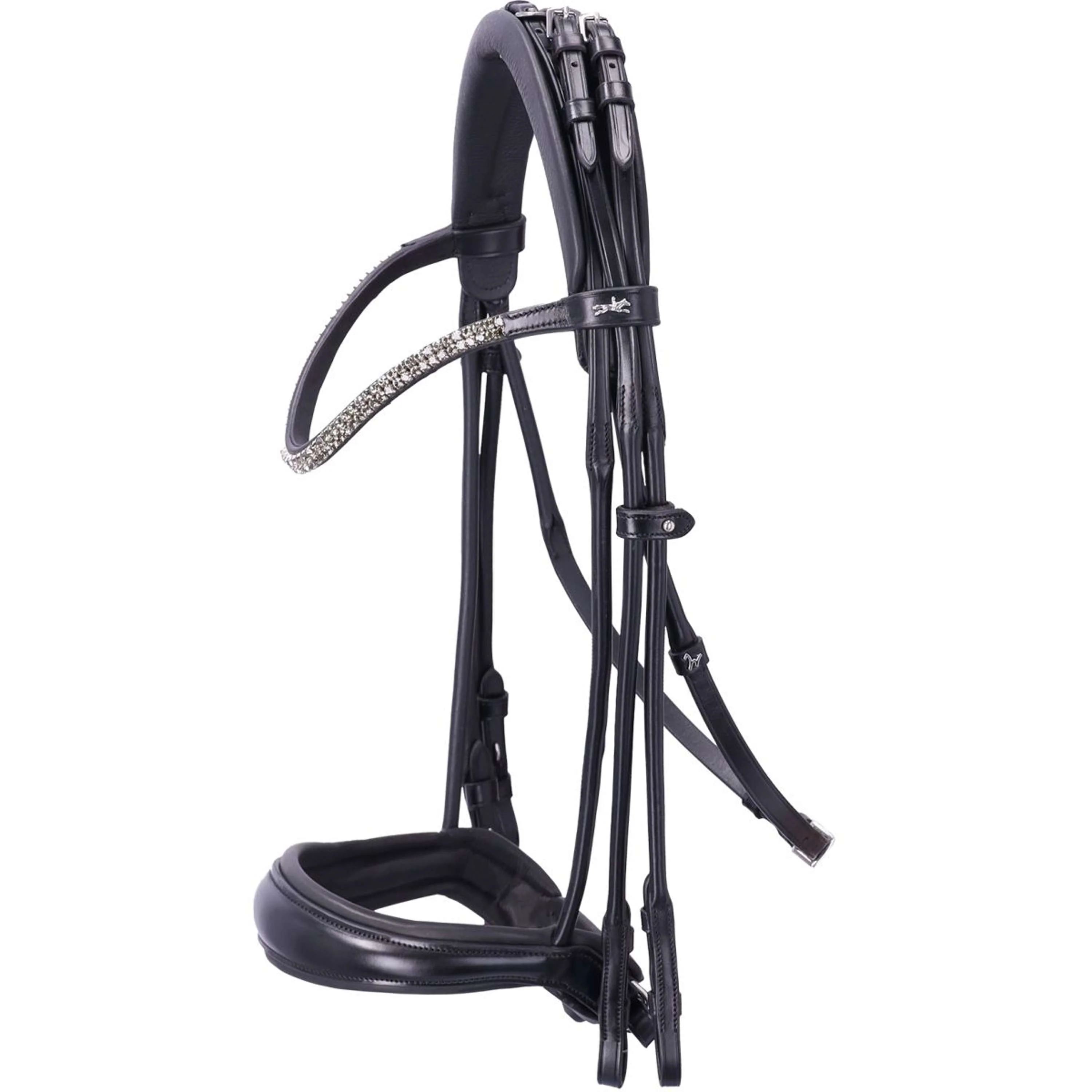 Schockemöhle Ensemble Bride SP Isabell Werth Bella Rose Noir/Argent