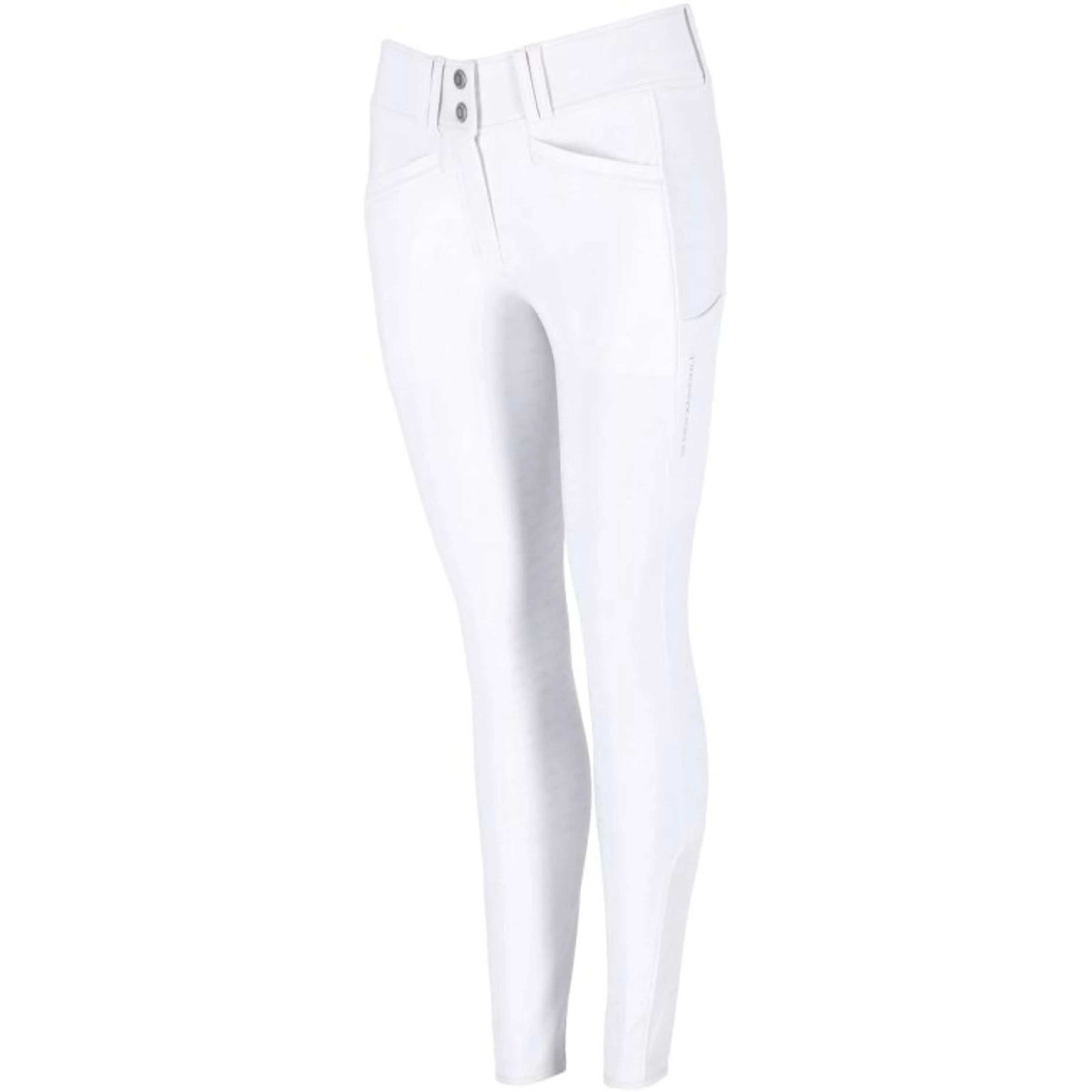 Schockemöhle Pantalon d'Équitation SPCarola Full Grip Optical White